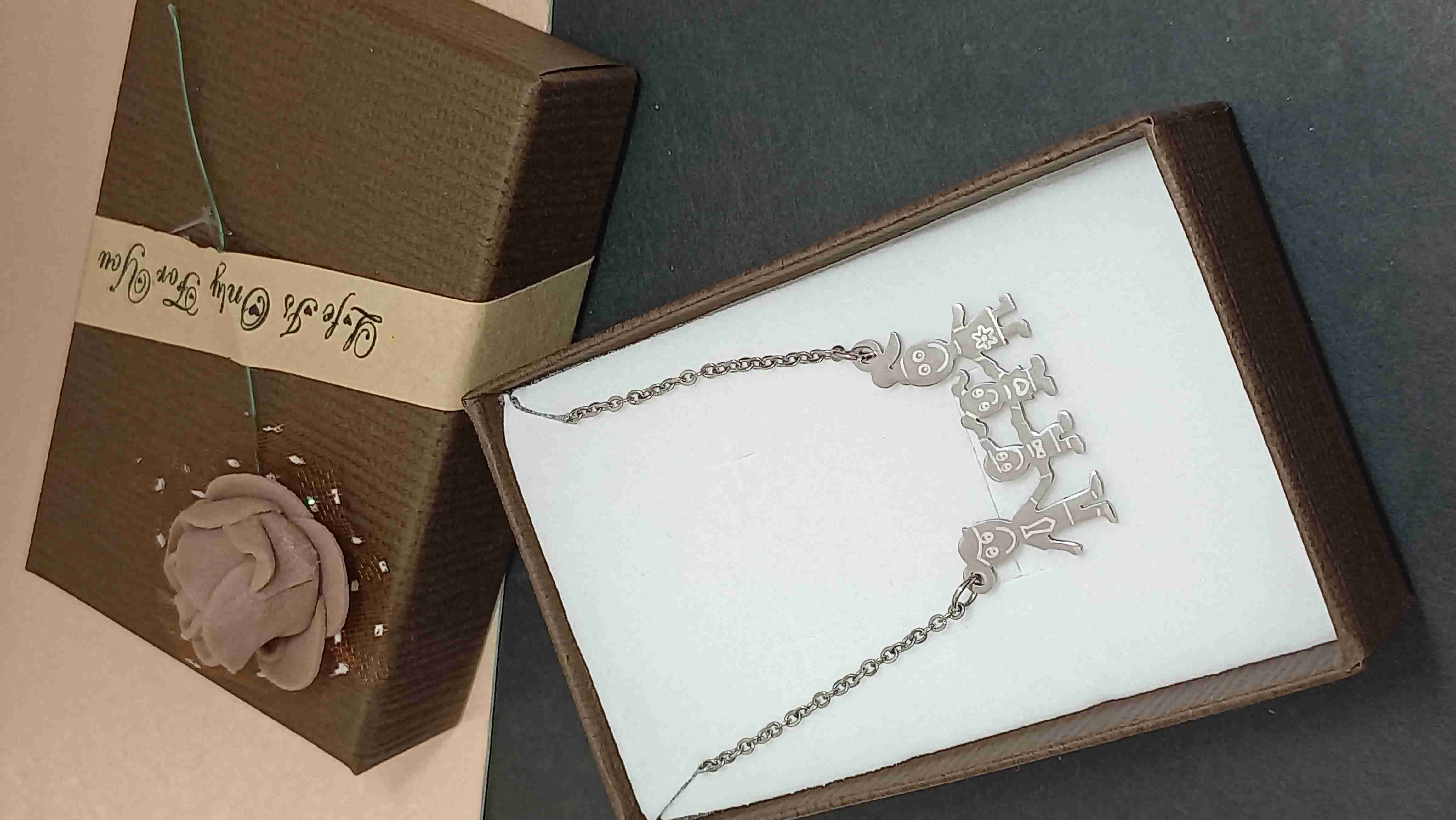 Collar de acero inoxidable, regalo día de la mamá - miniatura 5