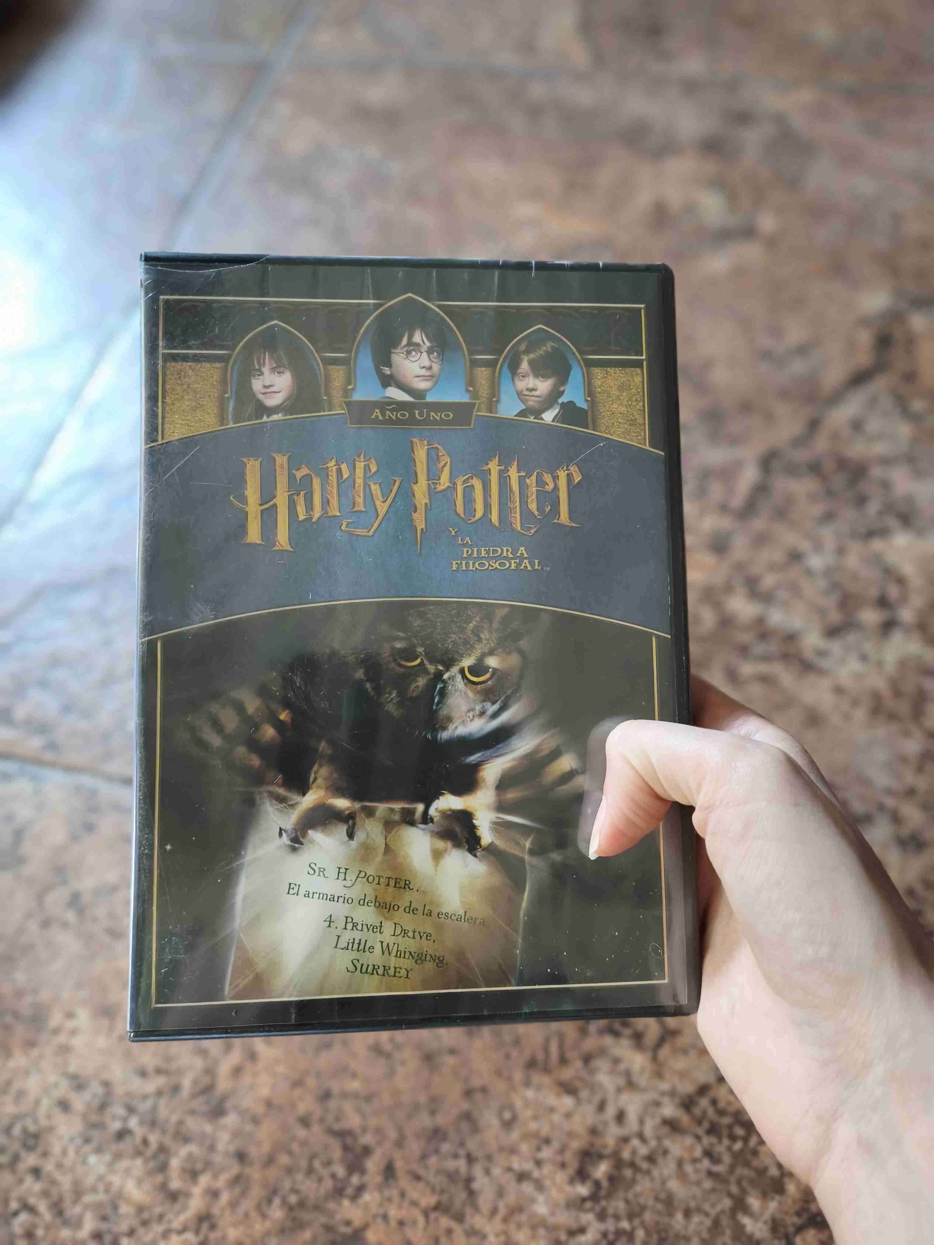 Harry Potter y la piedra filosofal DVD