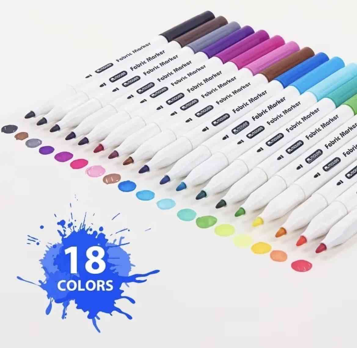 lápices marcadores para tela zapatillas  Mobee - miniatura 3