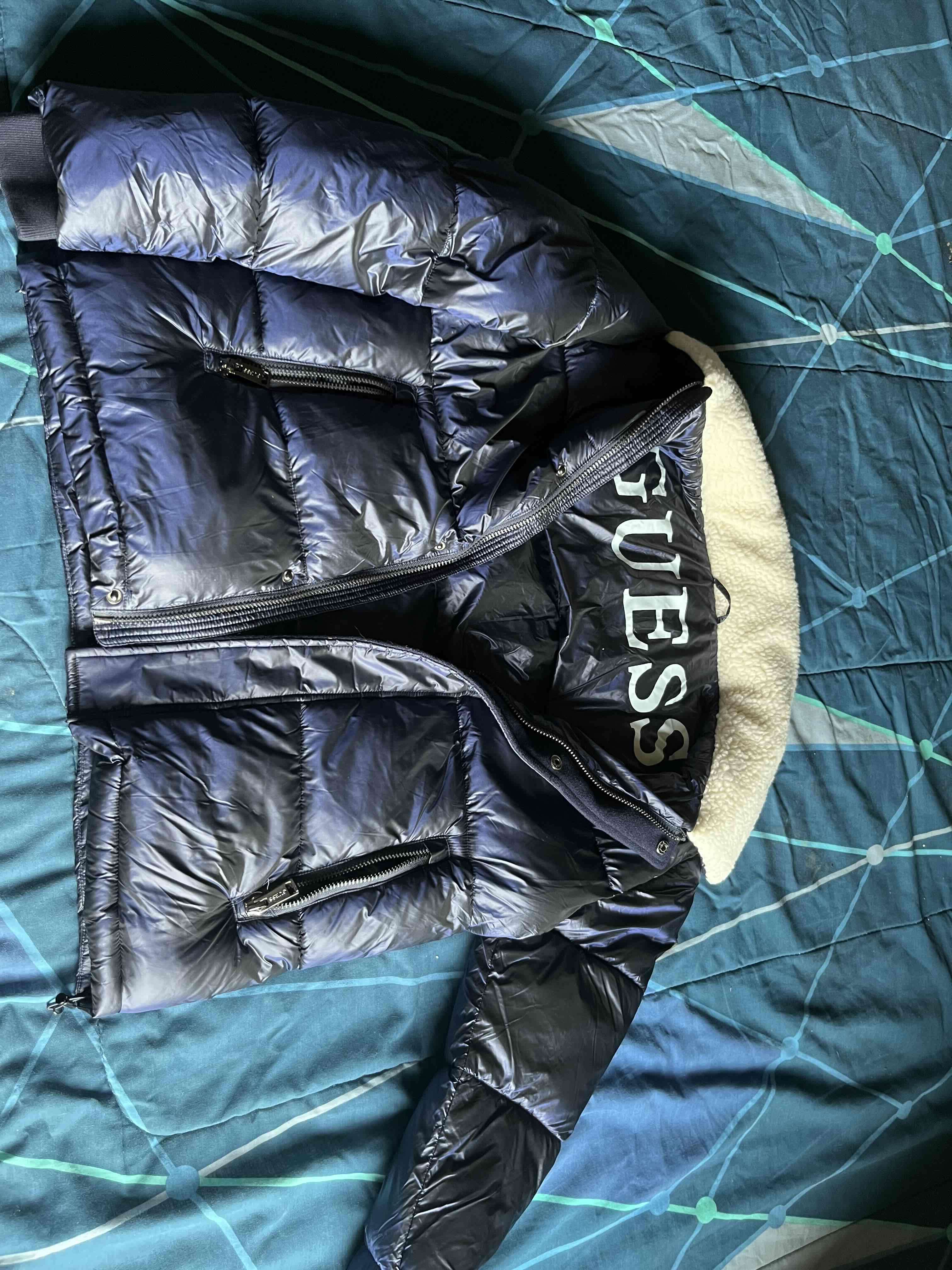 Chaqueta abrigada acolchada negra - miniatura 2