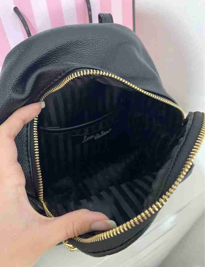 Minimochila negra victoria secret - miniatura 4