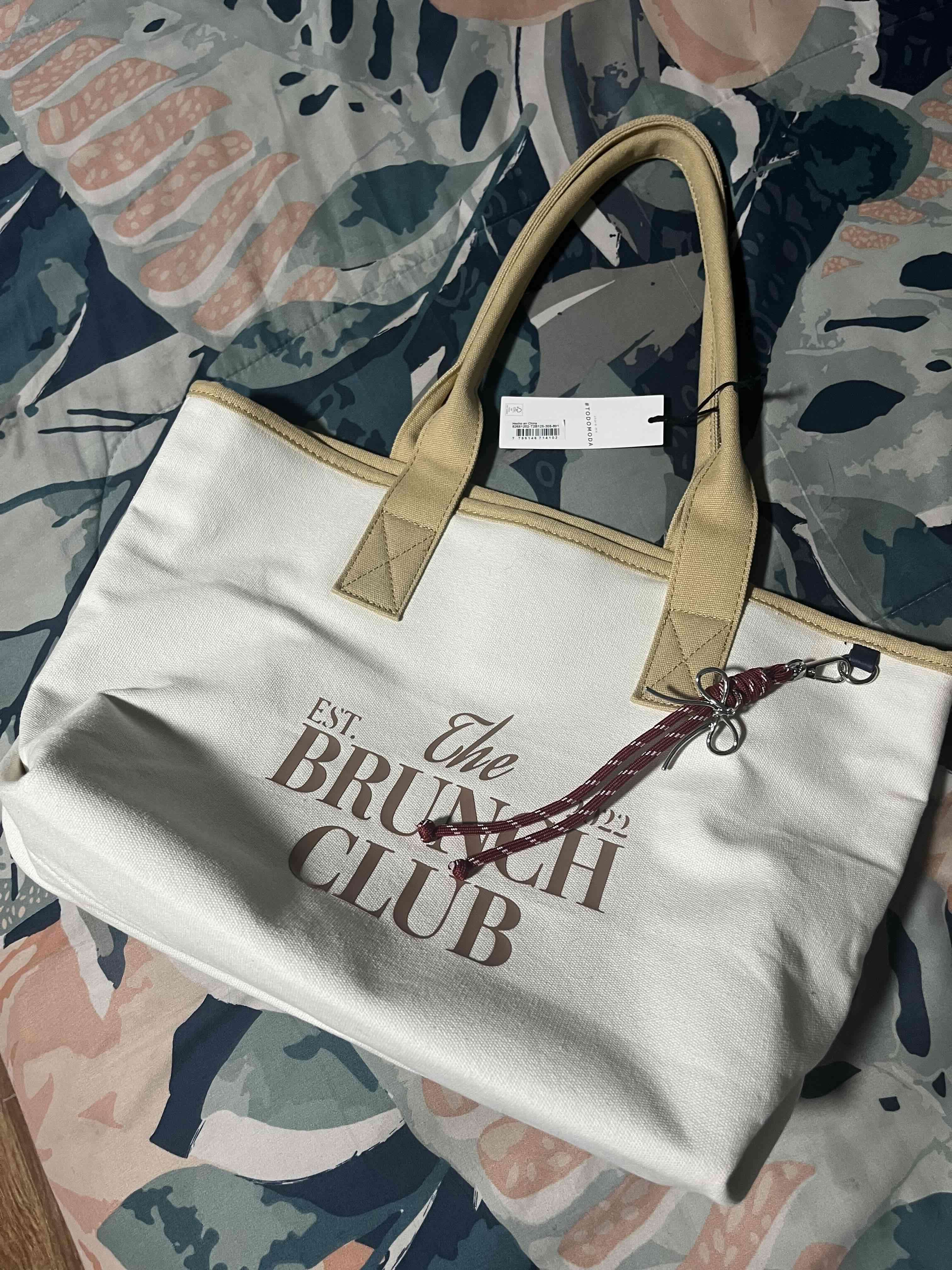 Bolso blanco 'The Brunch Club'