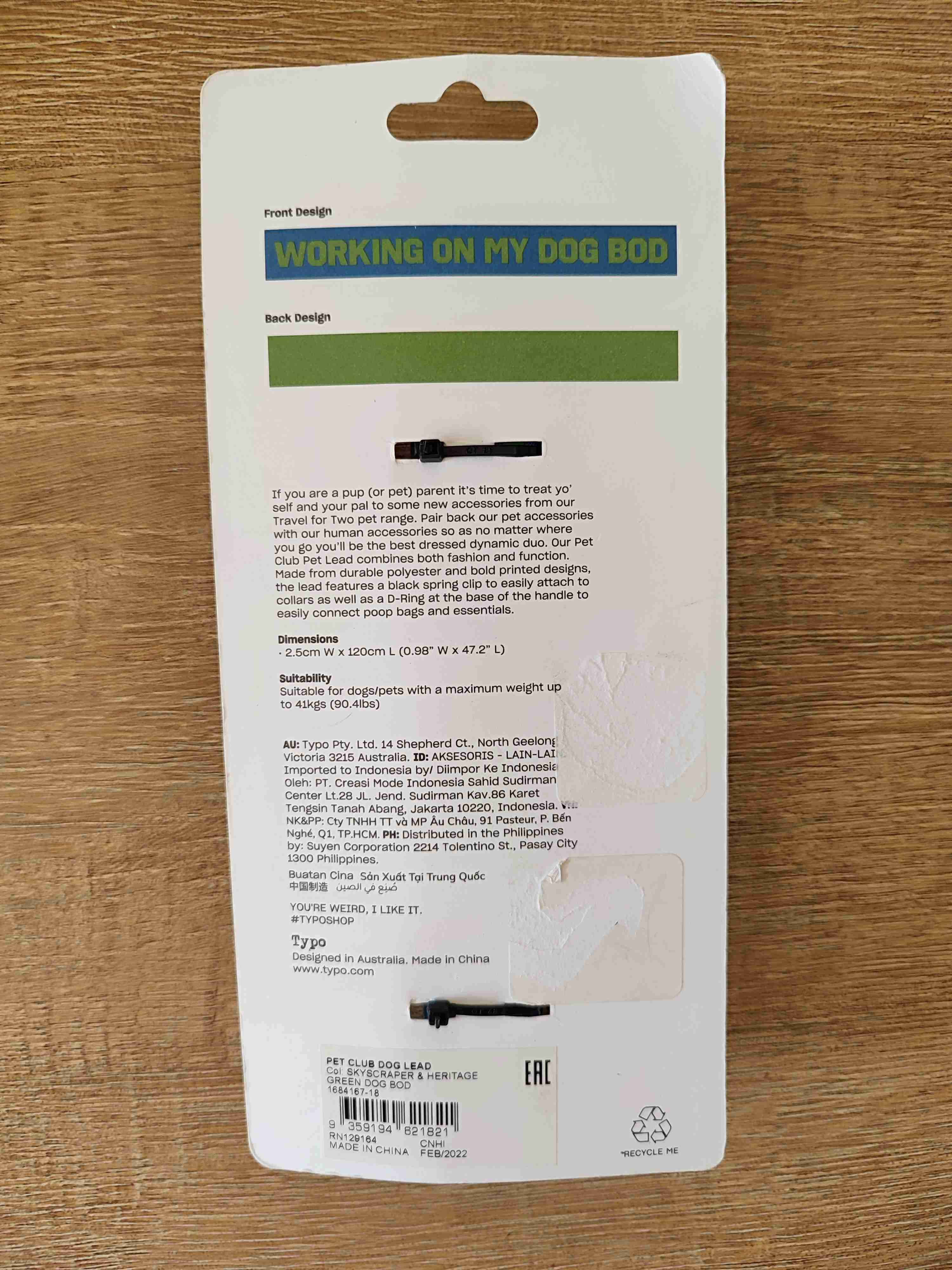 Correa Azul para mascotas - miniatura 2