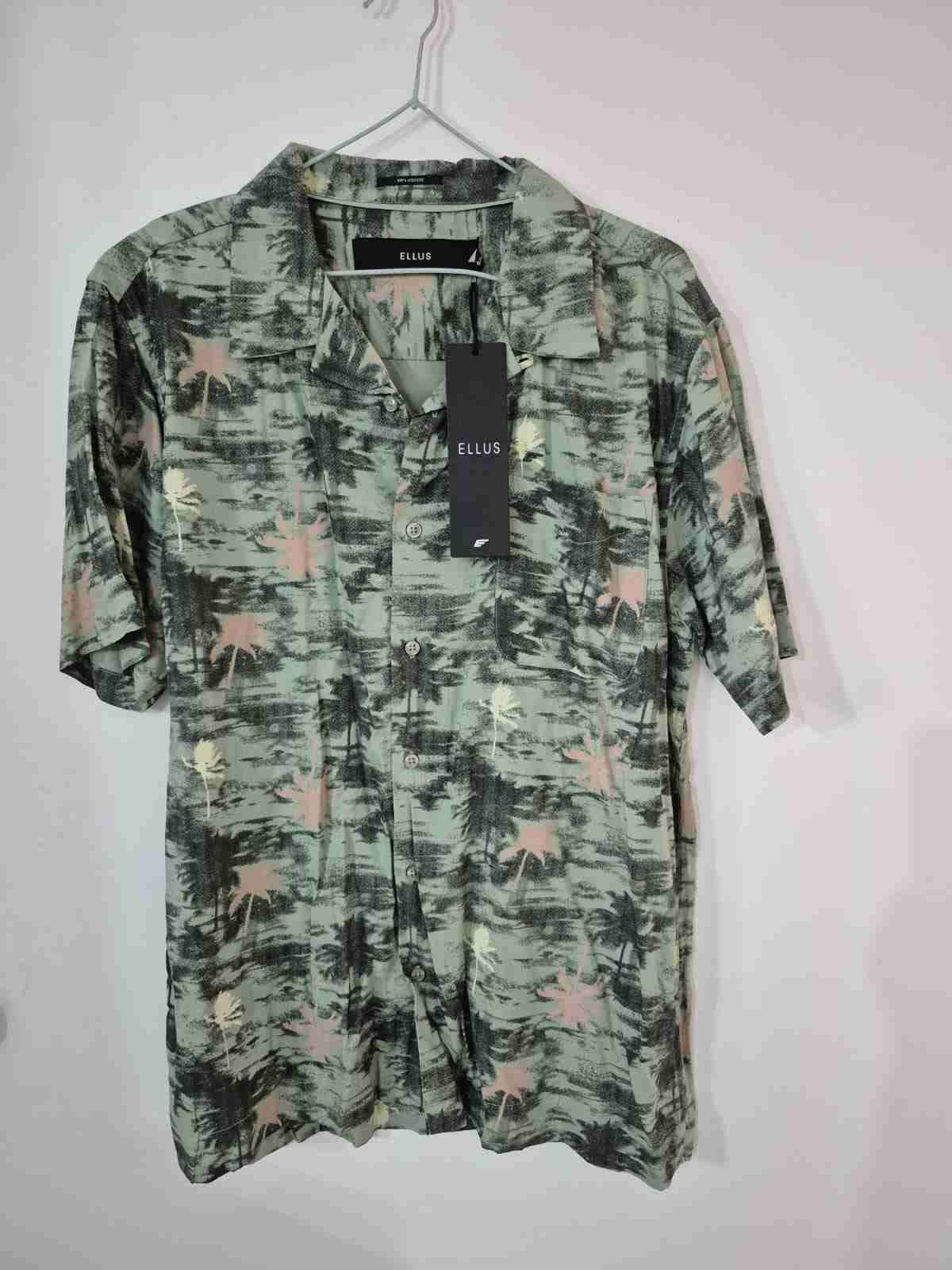 Camisa estampada verde Ellus