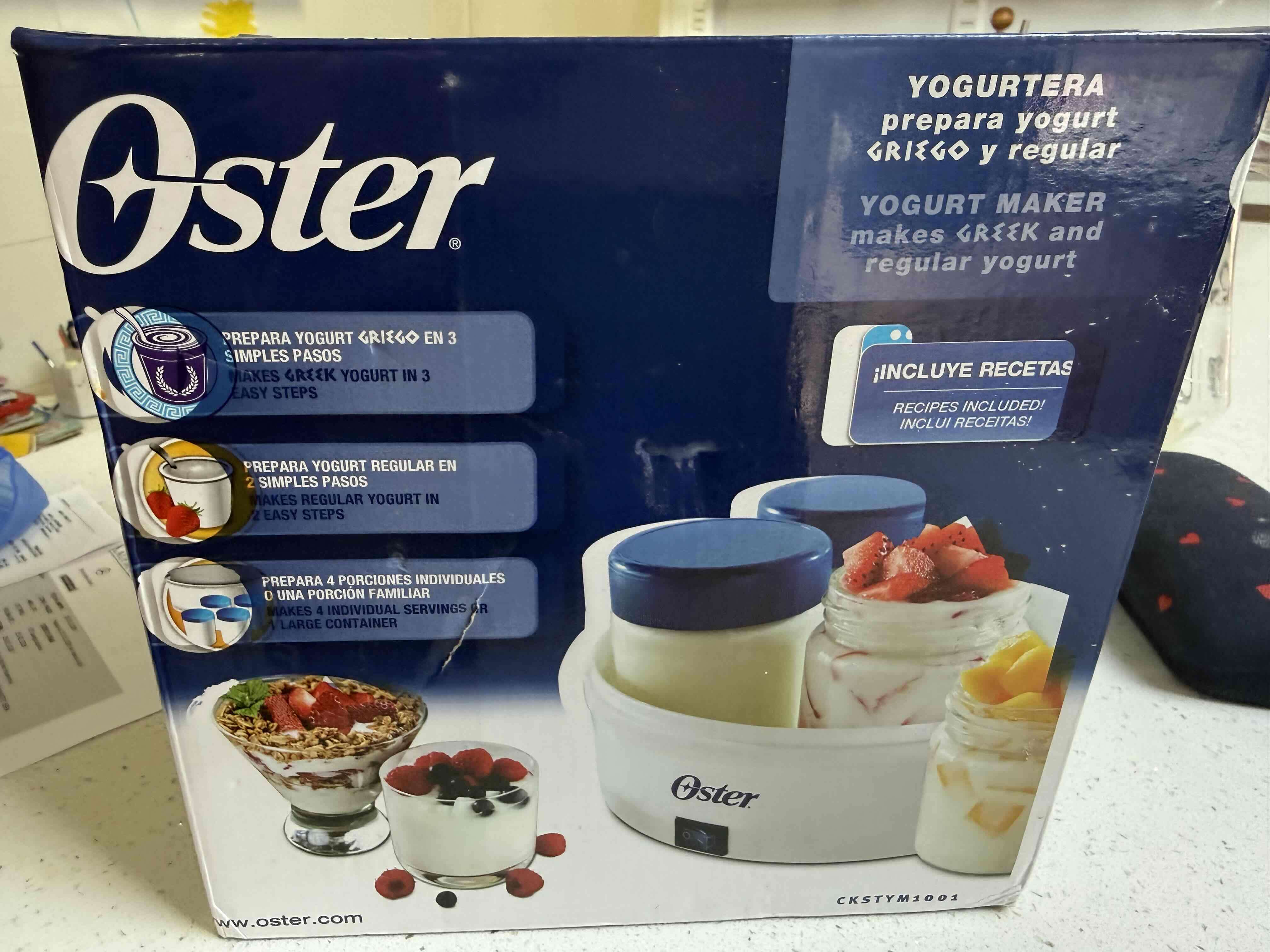 Máquina para hacer yogur Oster - 2