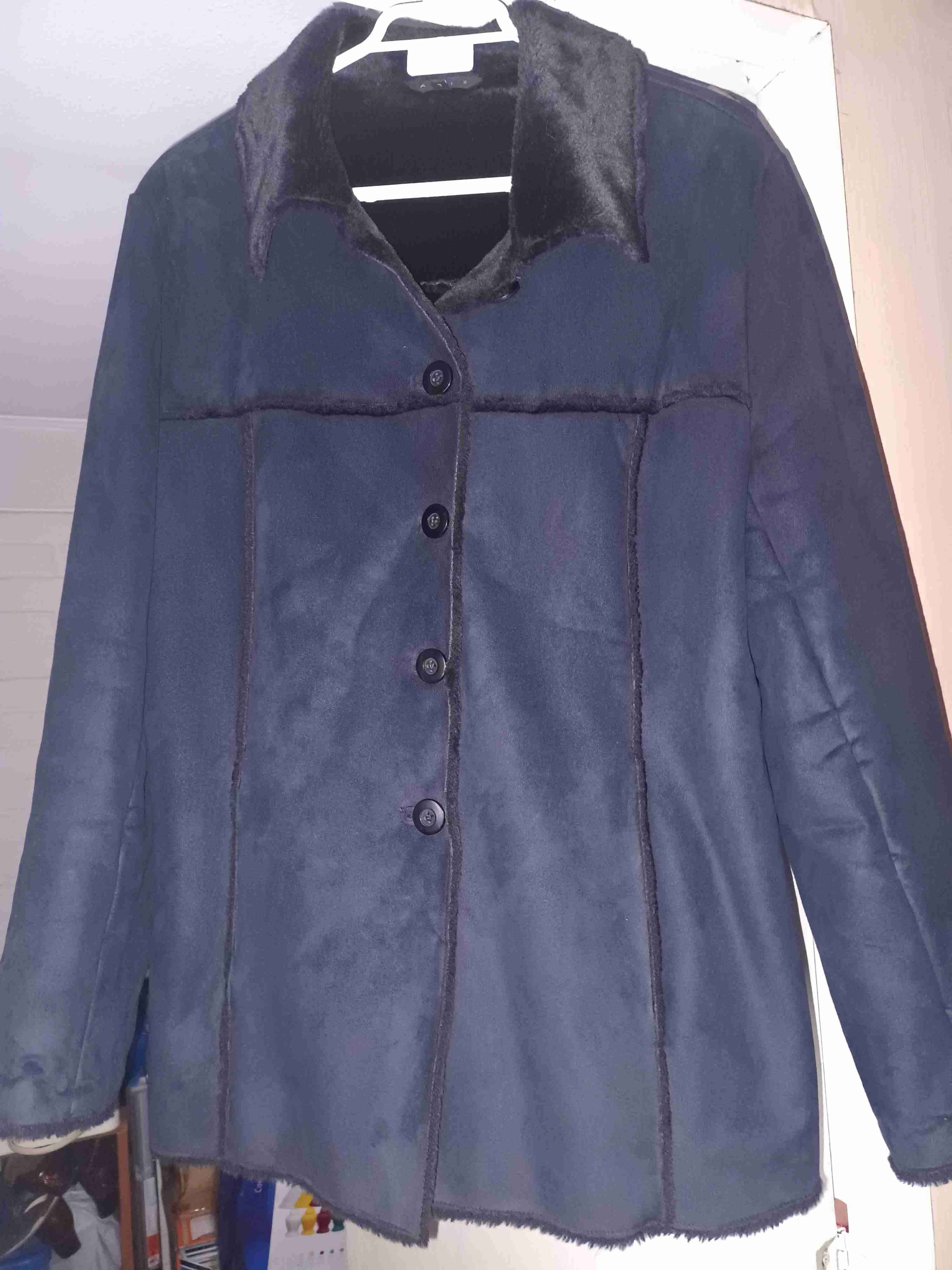 Chaqueta azul de mujer