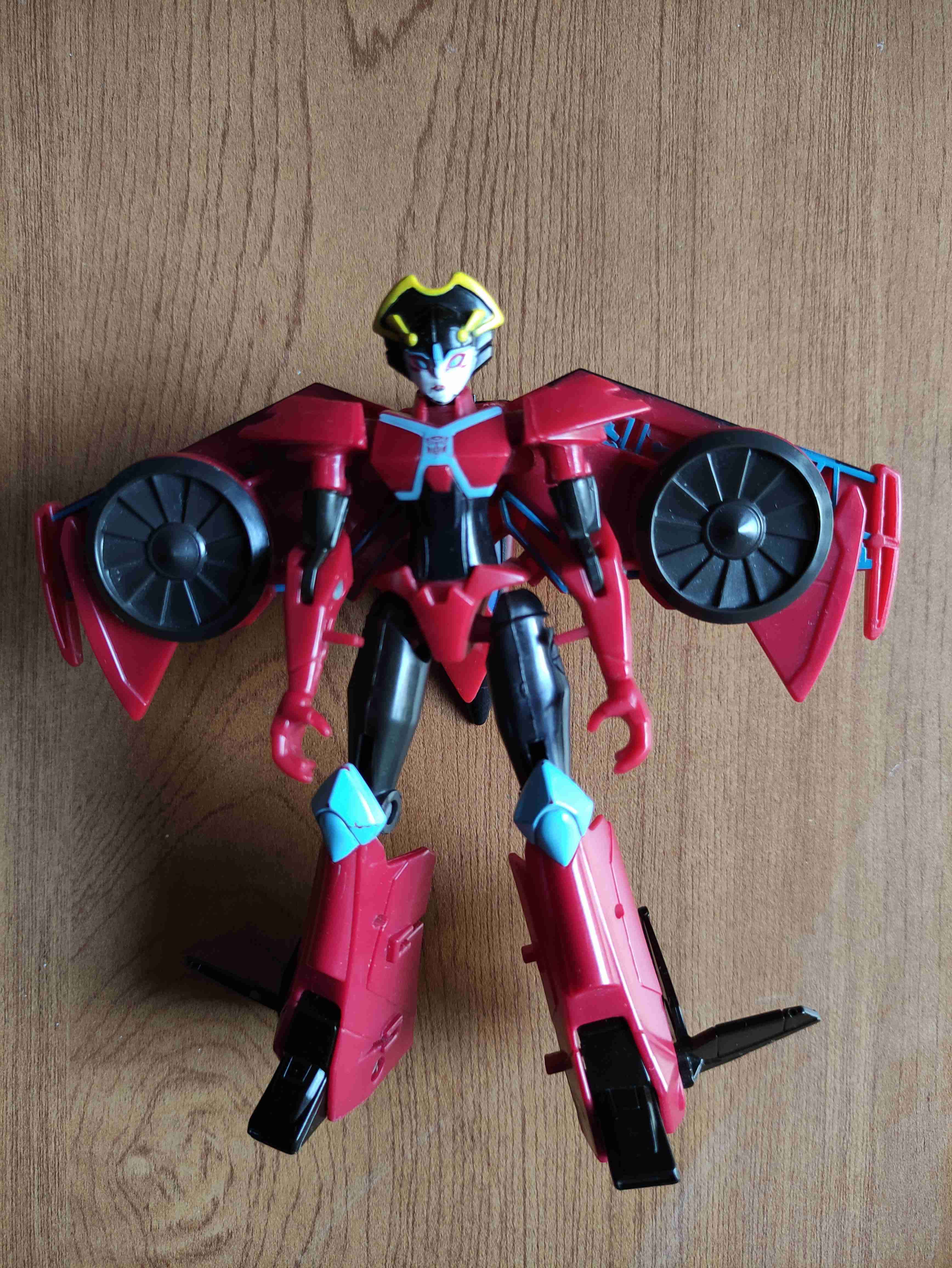 Juguete Figura de acción transformable rojo - miniatura 2