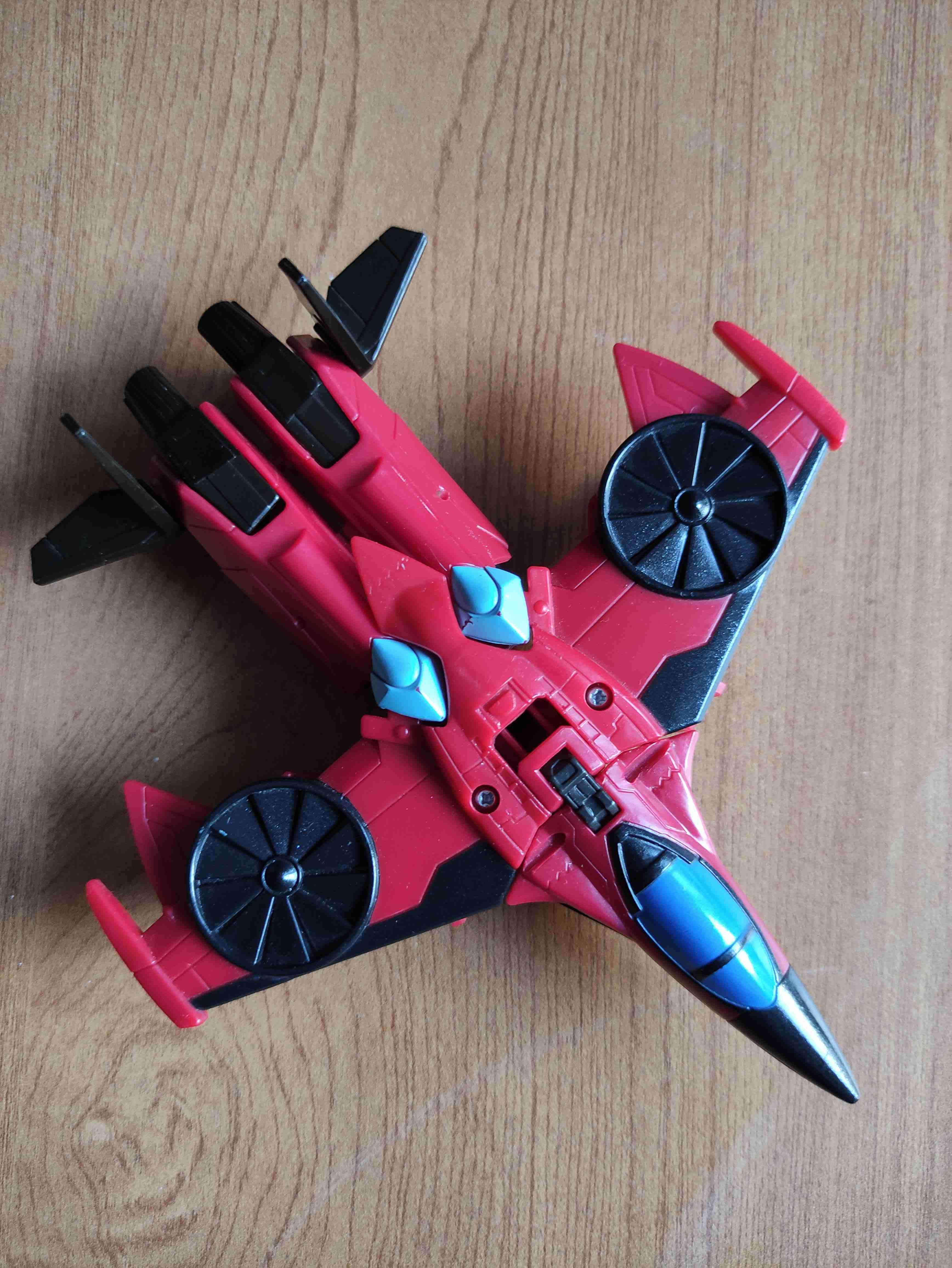 Juguete Figura de acción transformable rojo - miniatura 3