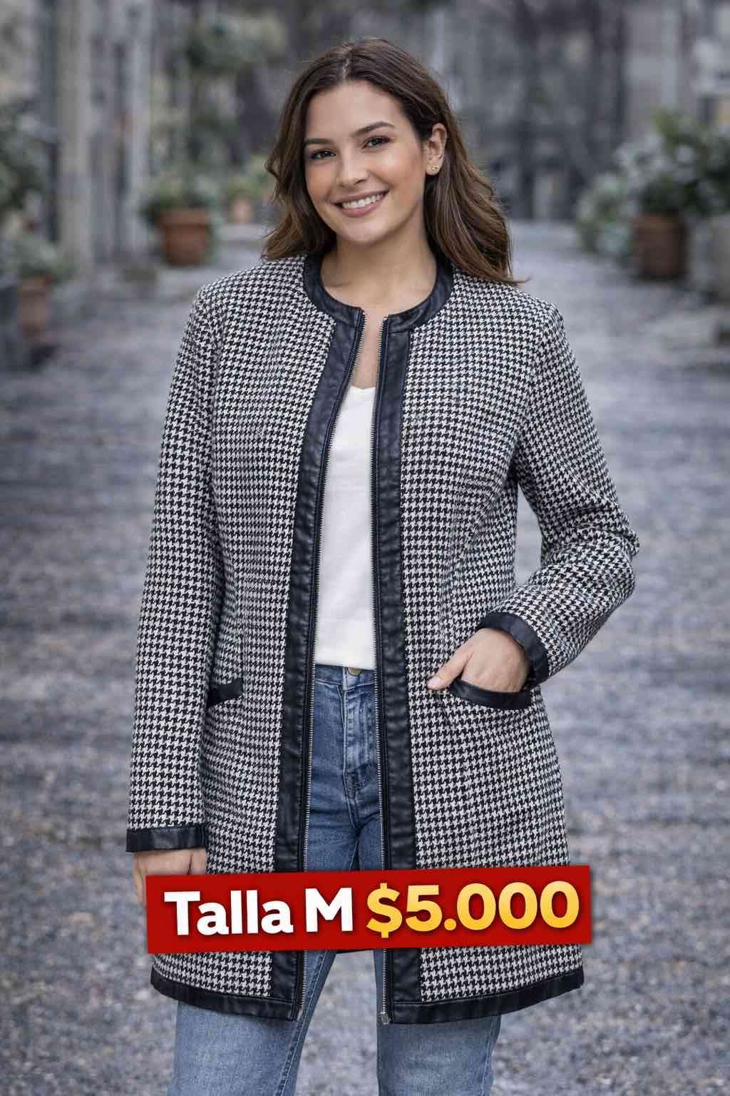 Chaqueta azul acolchada mujer - miniatura 3