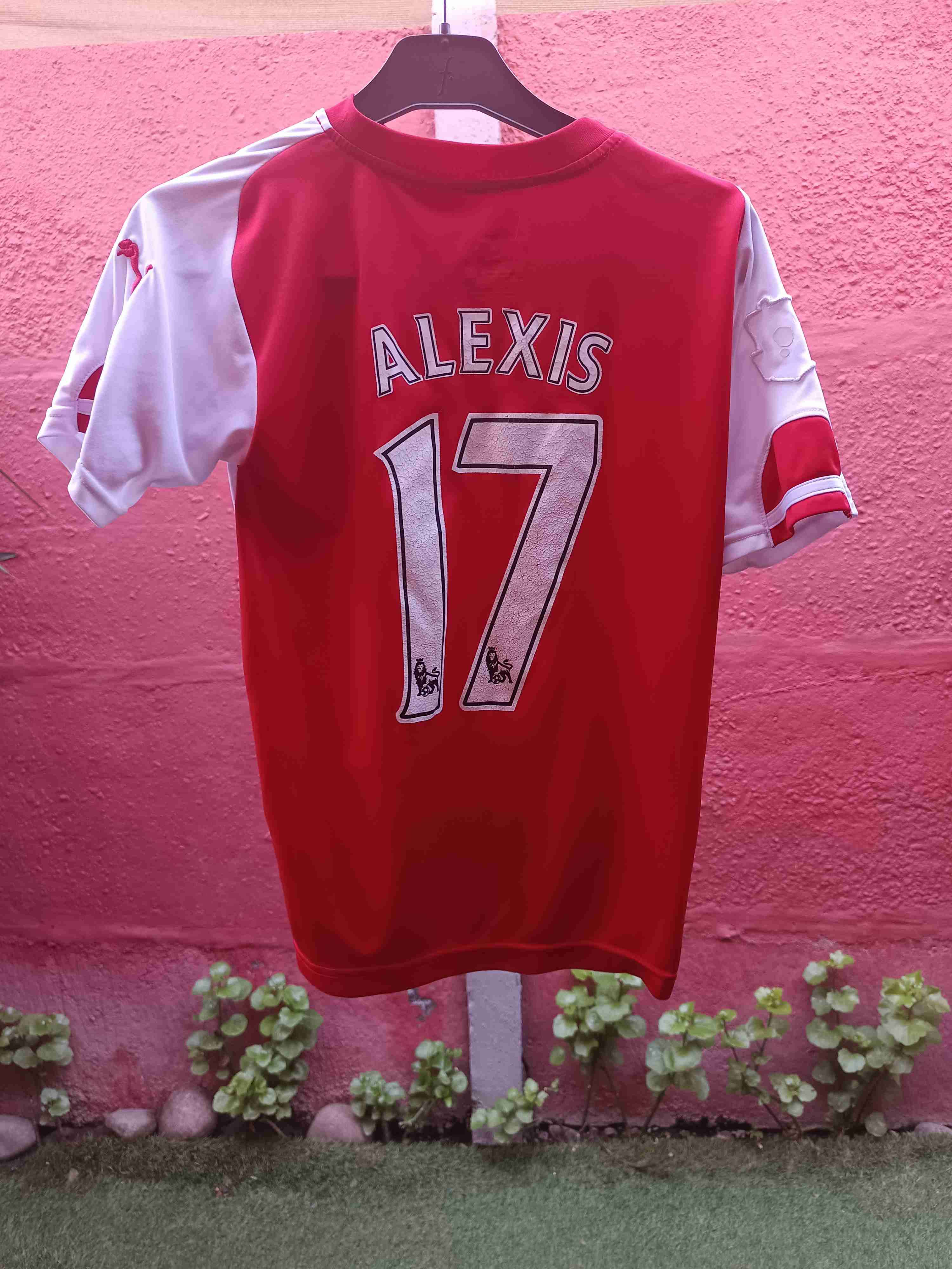 Camiseta Arsenal roja y blanca - miniatura 2