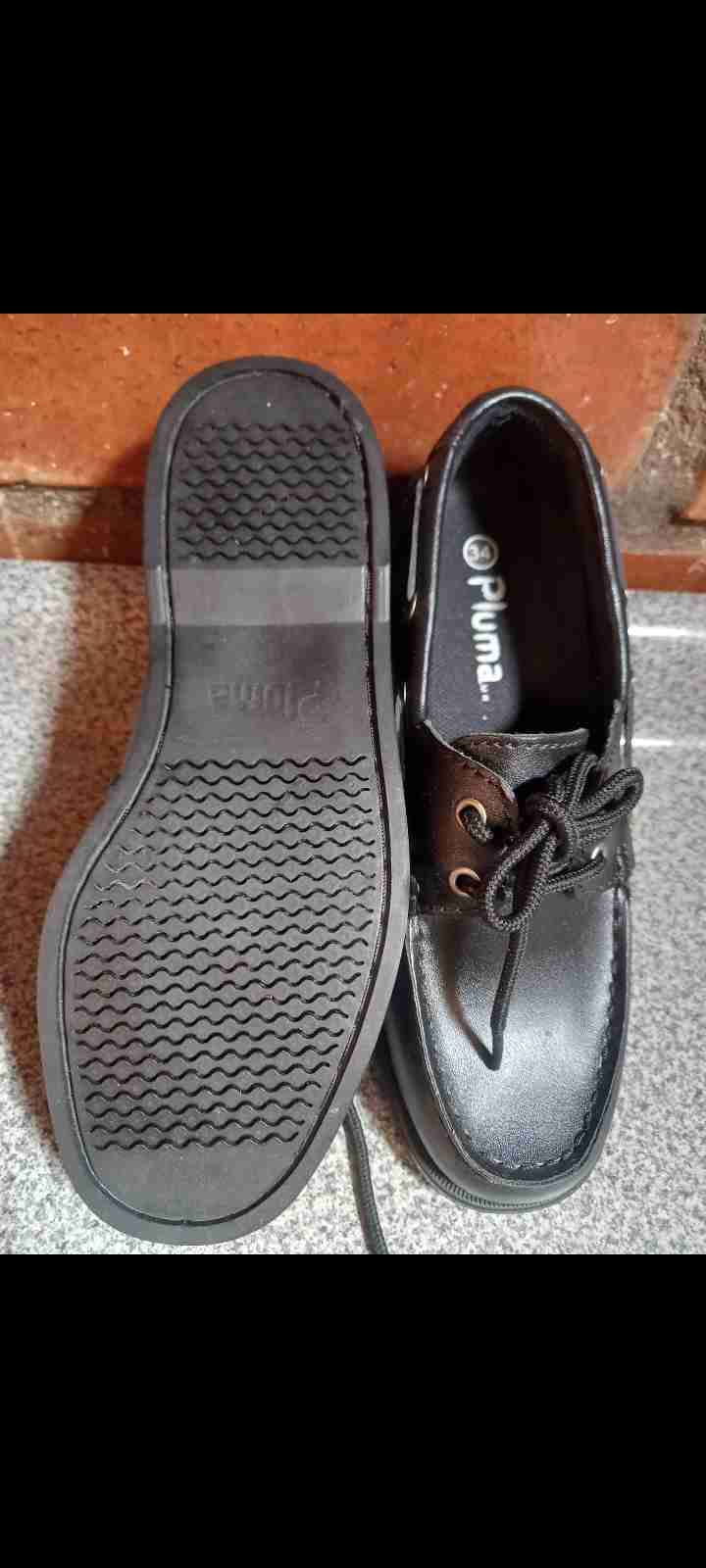 Zapatos de vestir negros talla 34 - miniatura 2