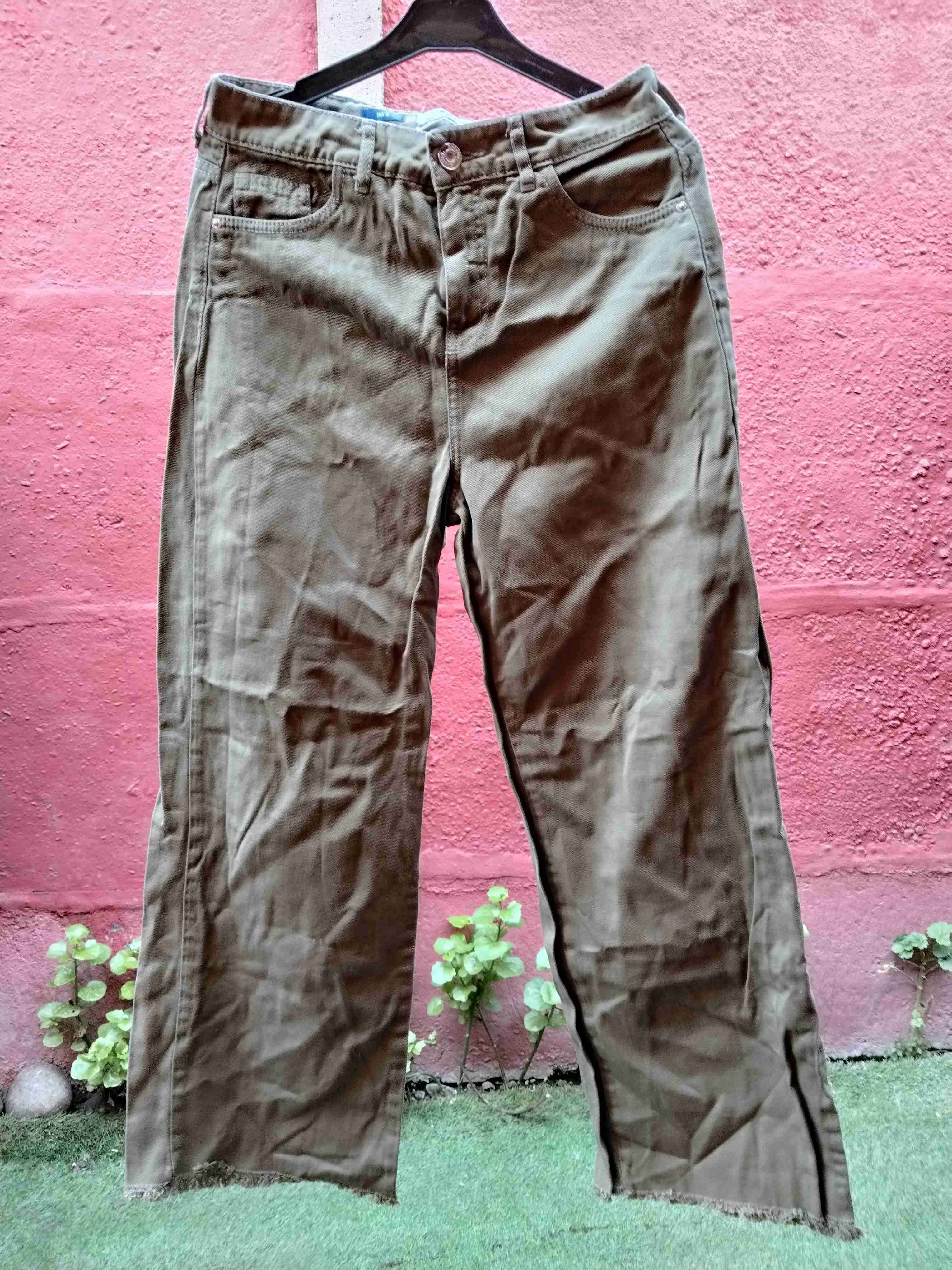 Pantalones cargo verde