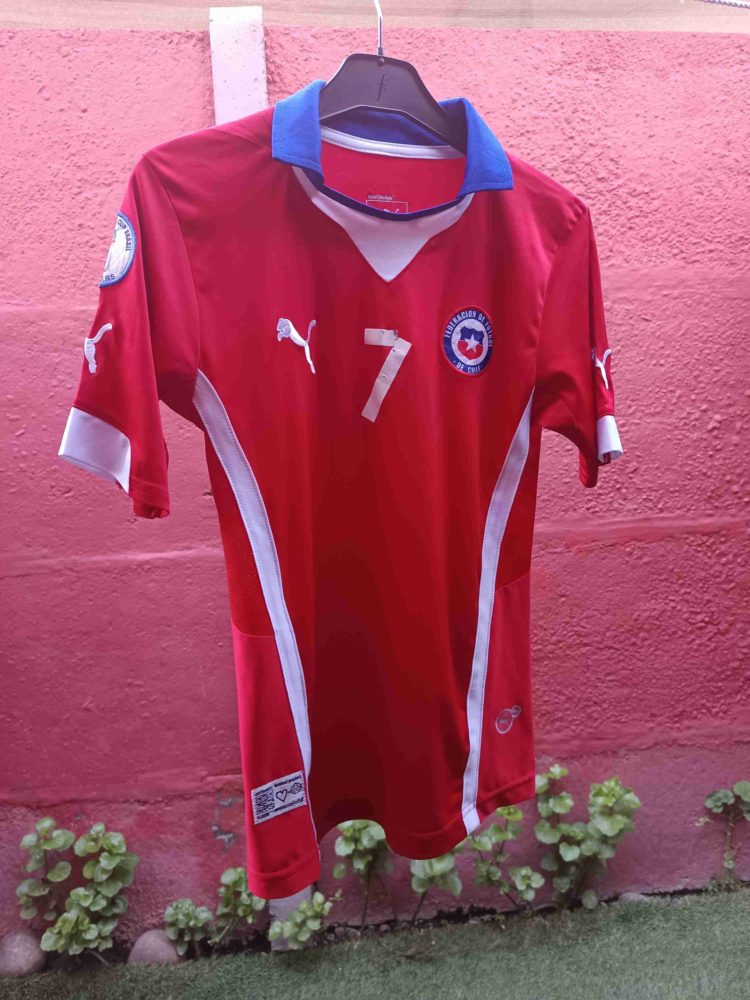 Camiseta roja selección Chile - miniatura 4