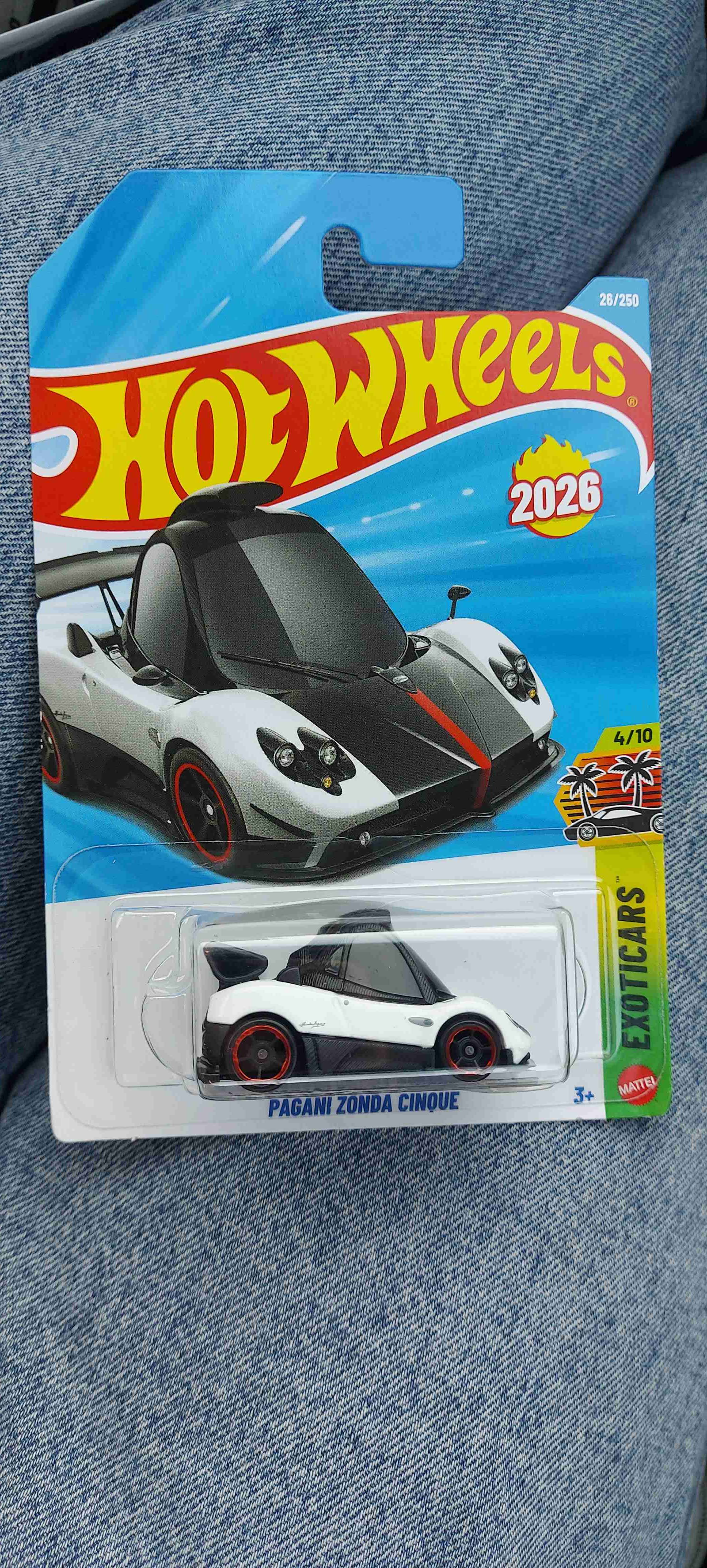 Auto Hot Wheels Pagani Zonda 2026
