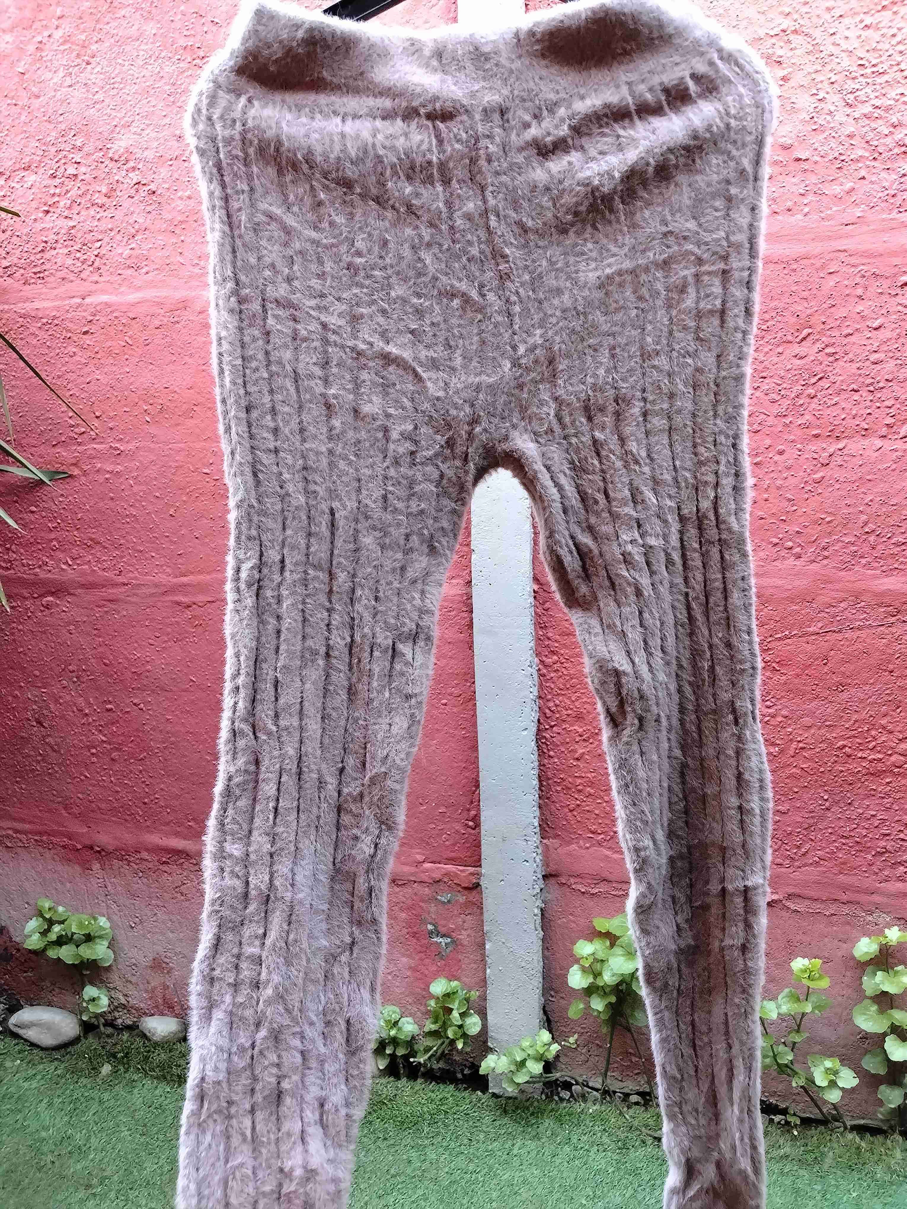 Pantalones de lana con textura - miniatura 2