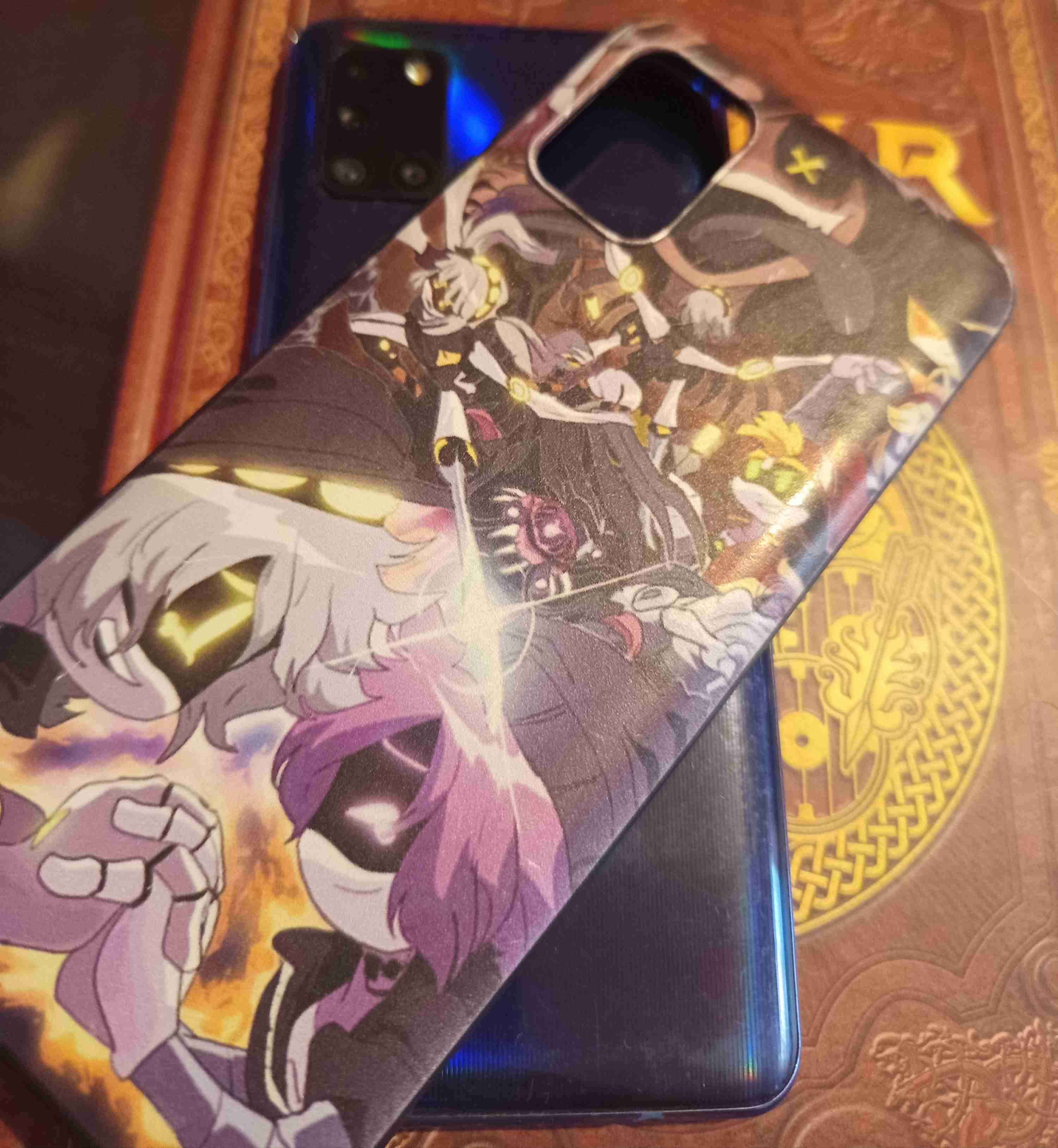 Teléfono Samsung galaxy A31 con carcasa - 3