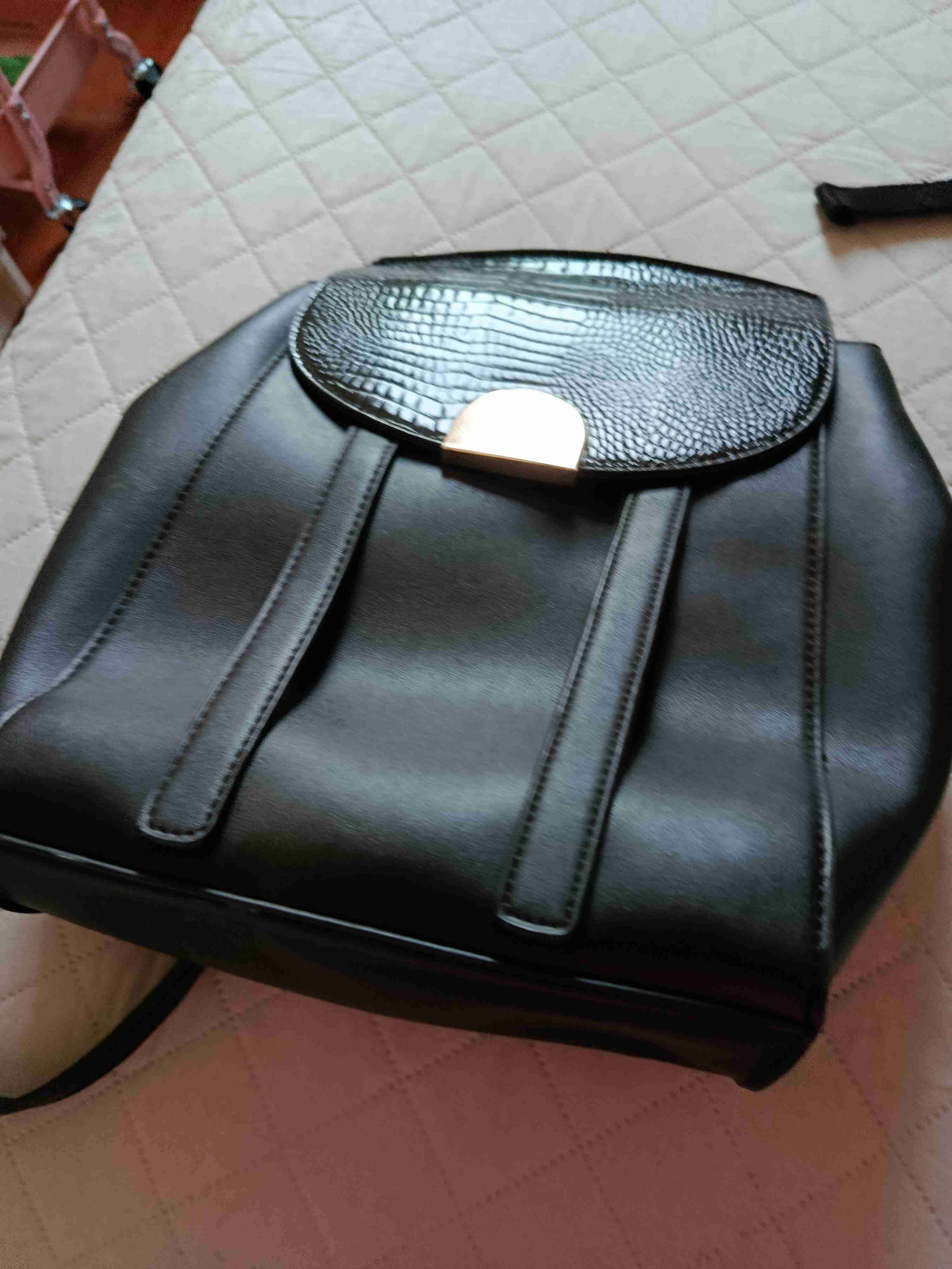 Mochila negra elegante