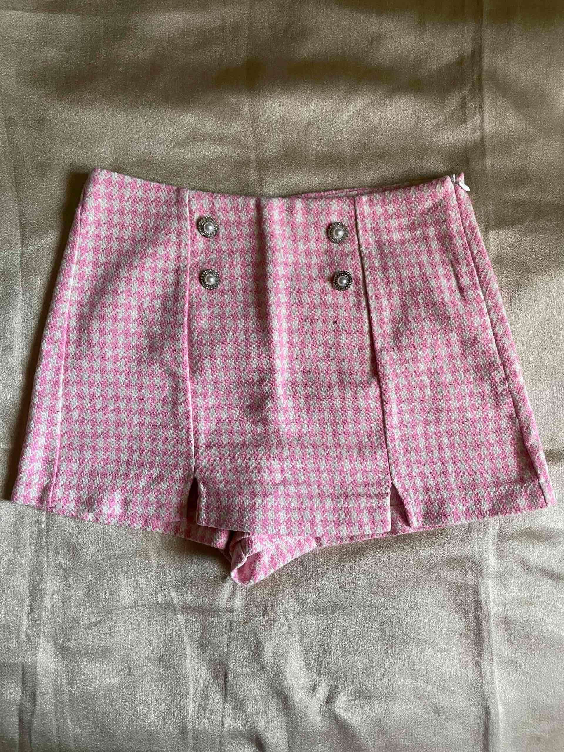 Falda Short Cuadrillé