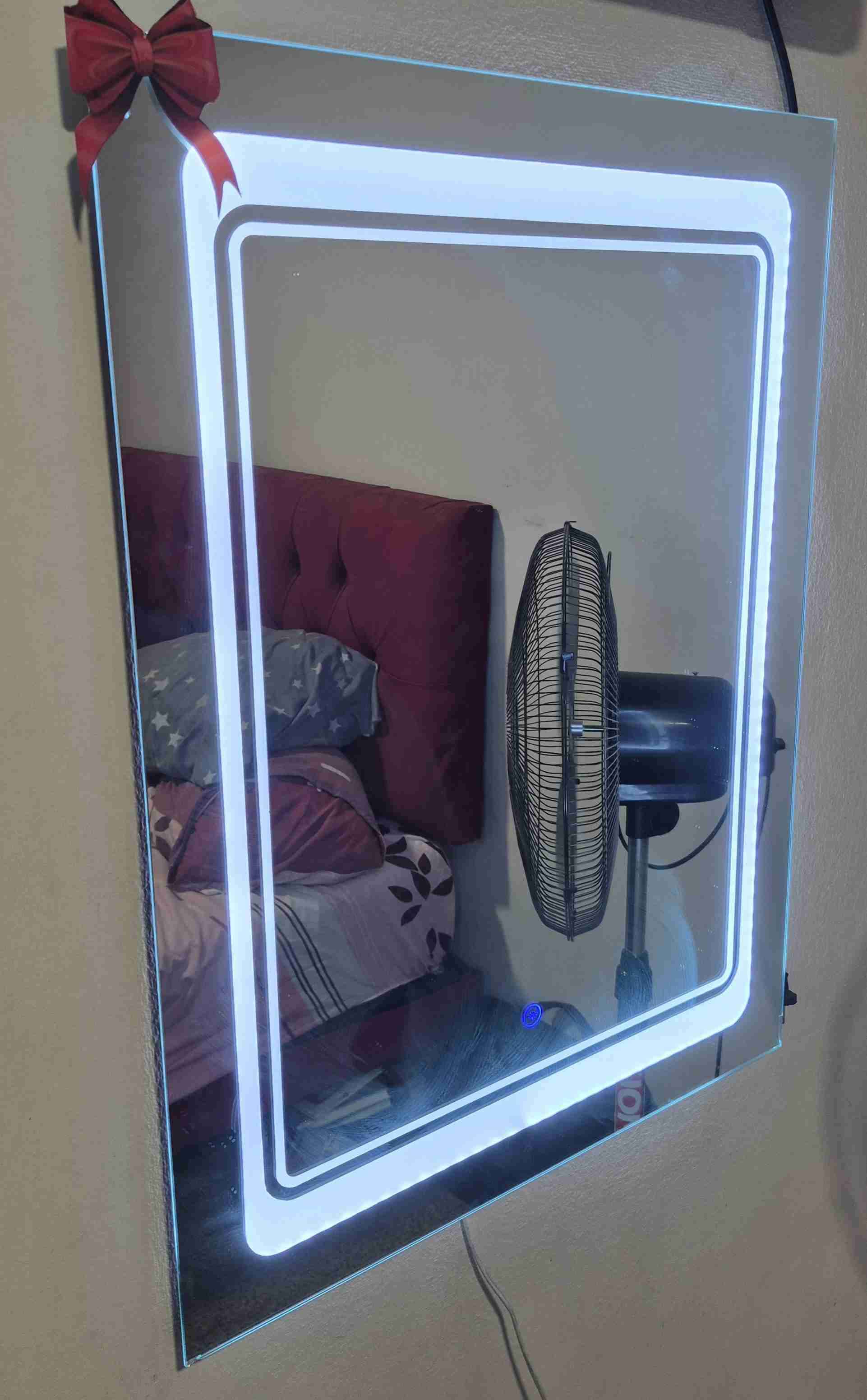 Espejo con iluminación LED