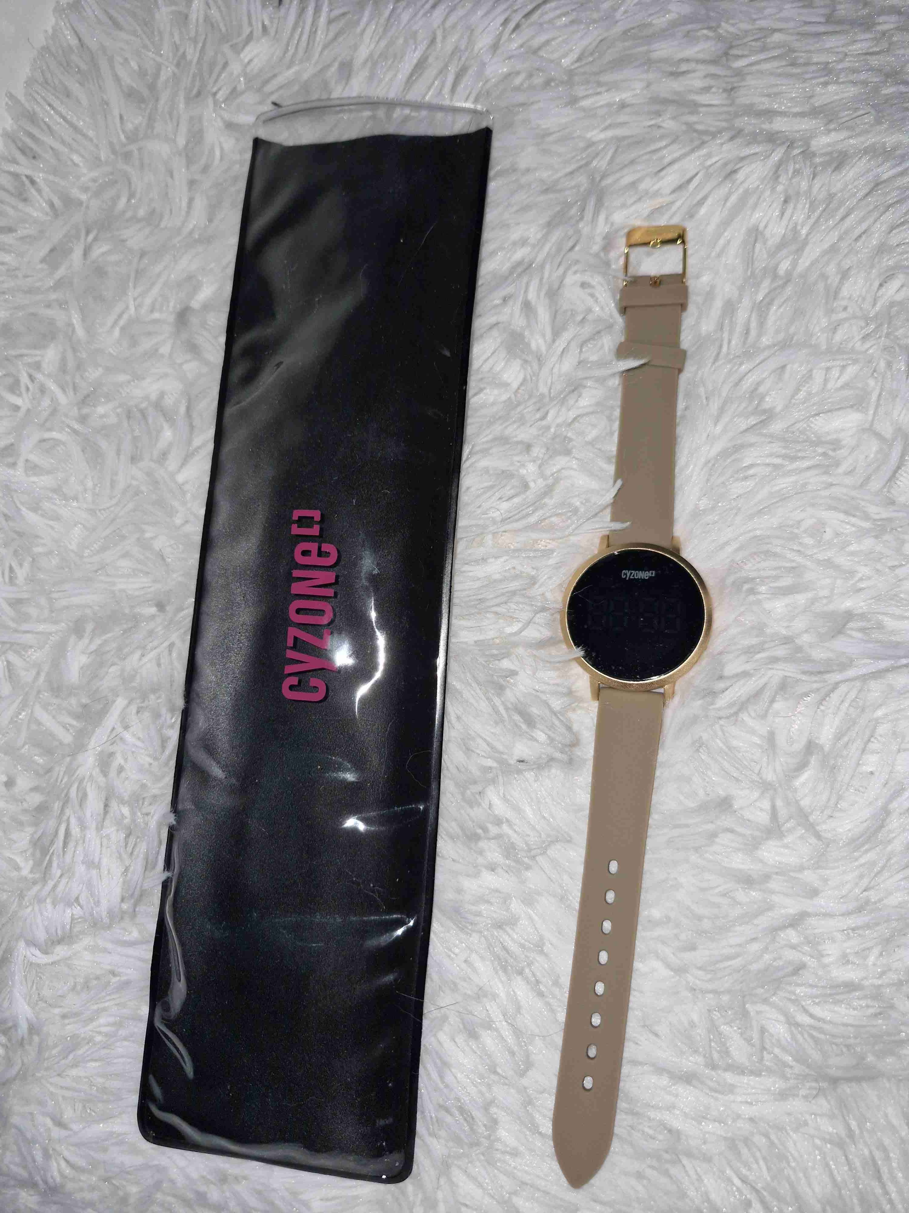 Reloj touch para mujer beige