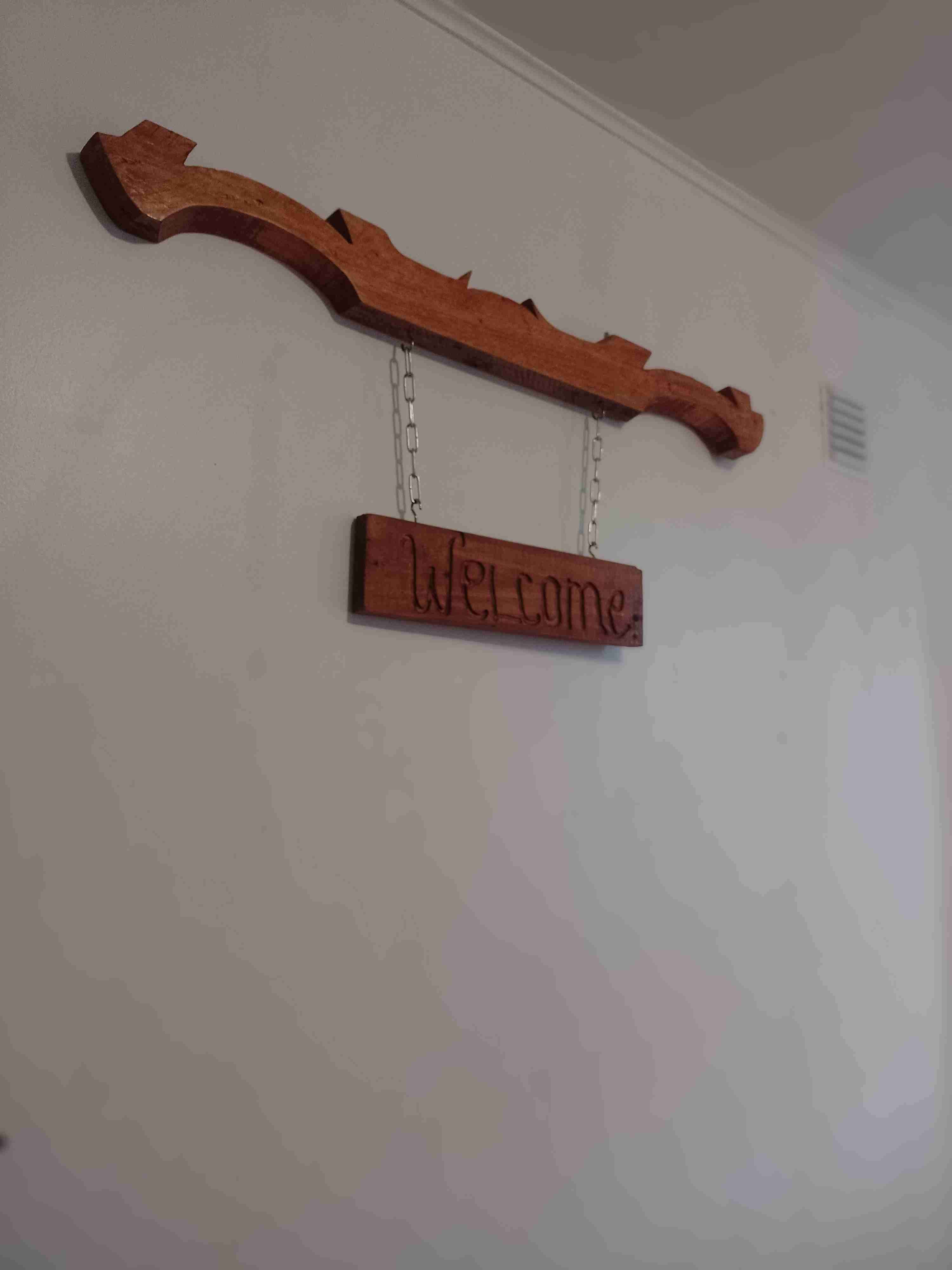Yugo decorativo welcome