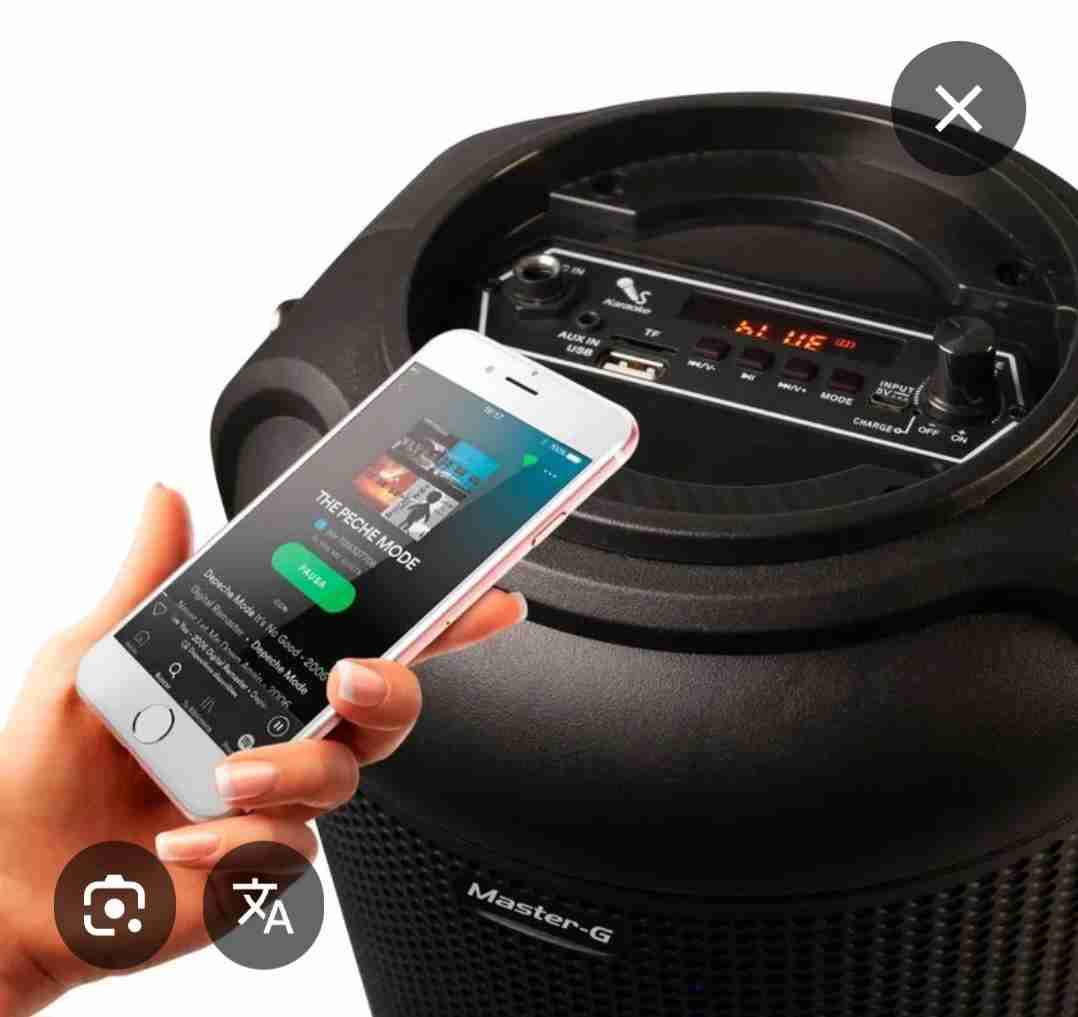 Parlante portátil con luces LED - miniatura 3