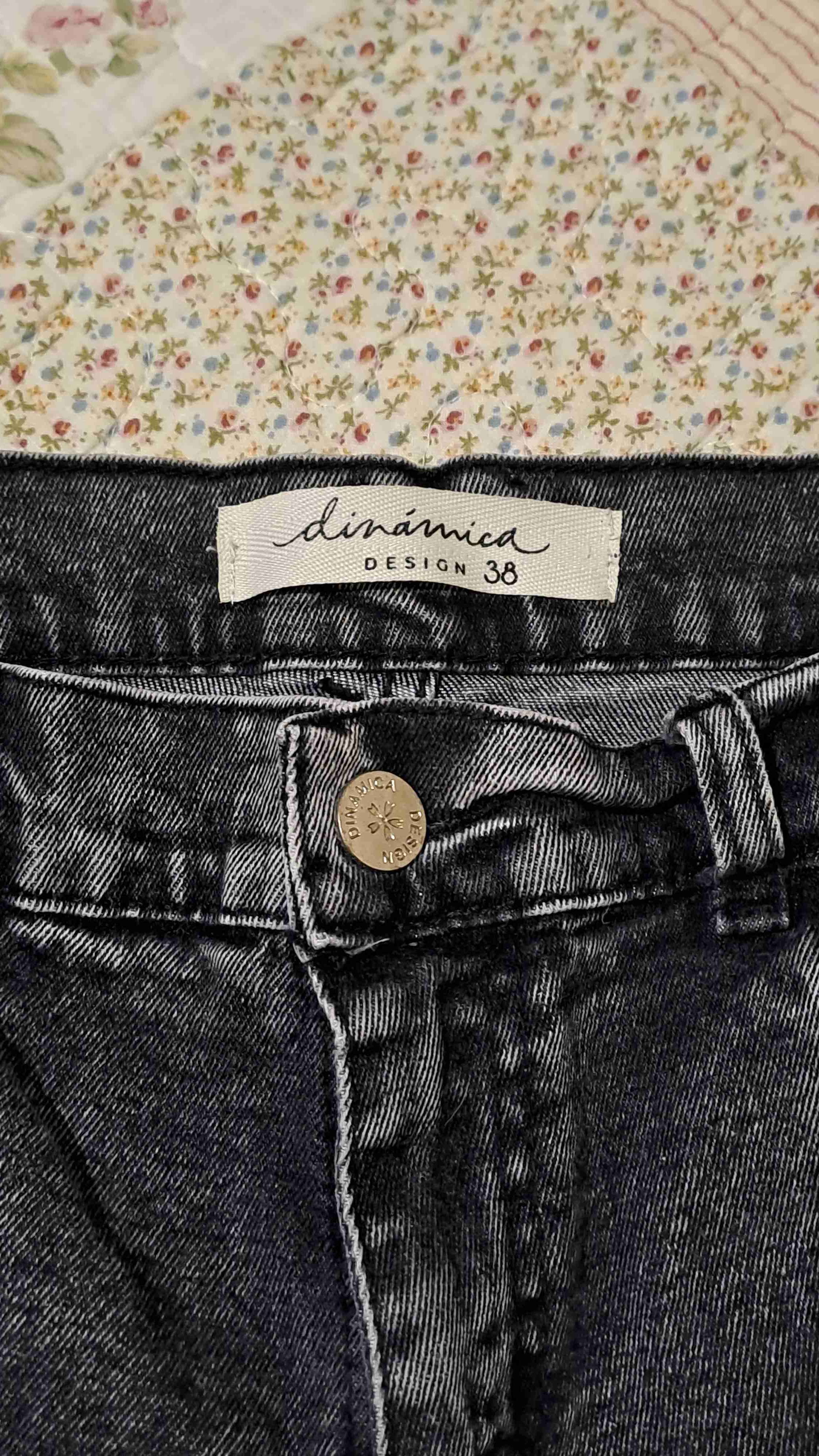 Jeans negro Dinámica tiro alto - miniatura 3