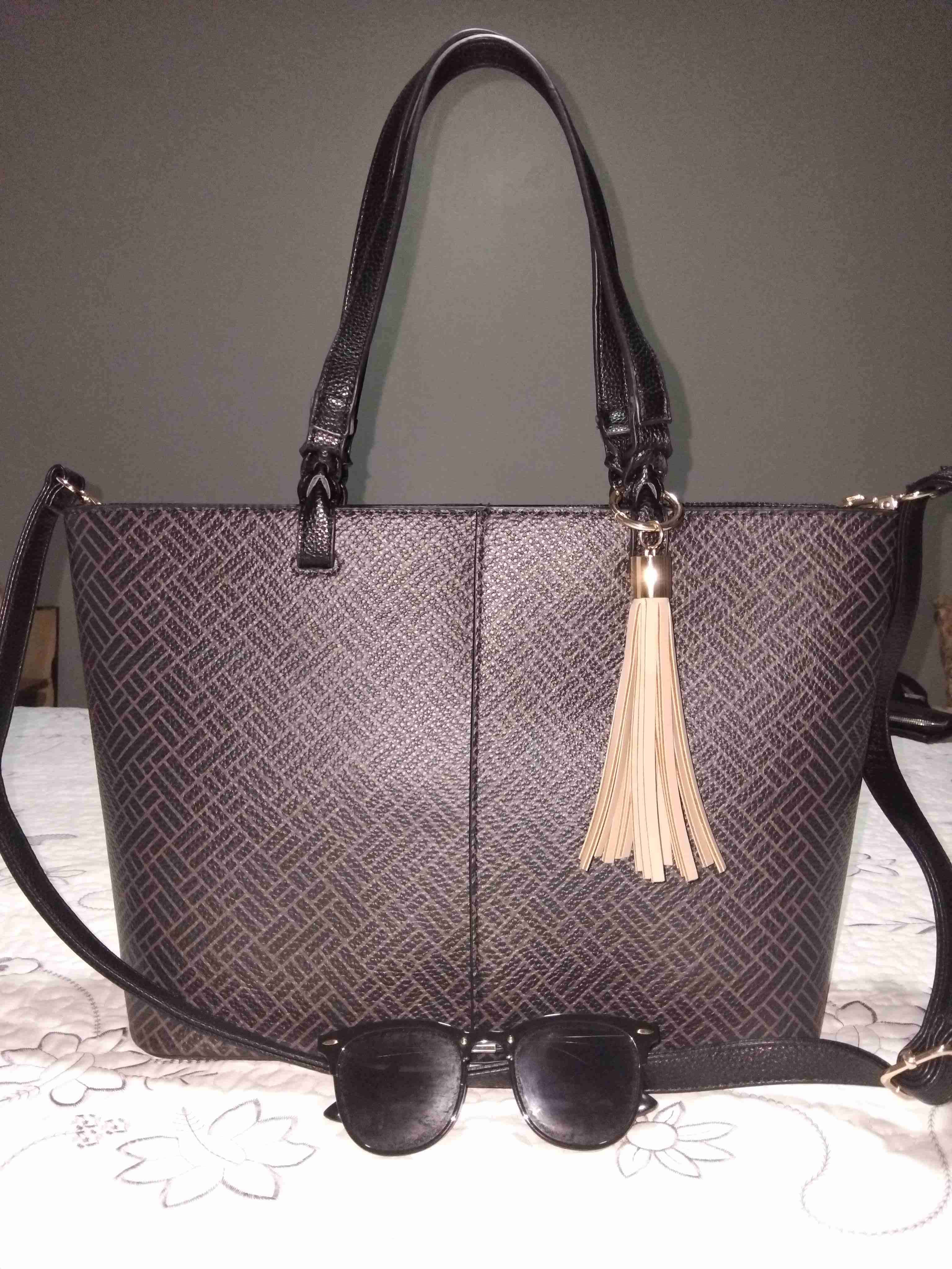 Chaqueta caqui con cuello contrastante - miniatura 3