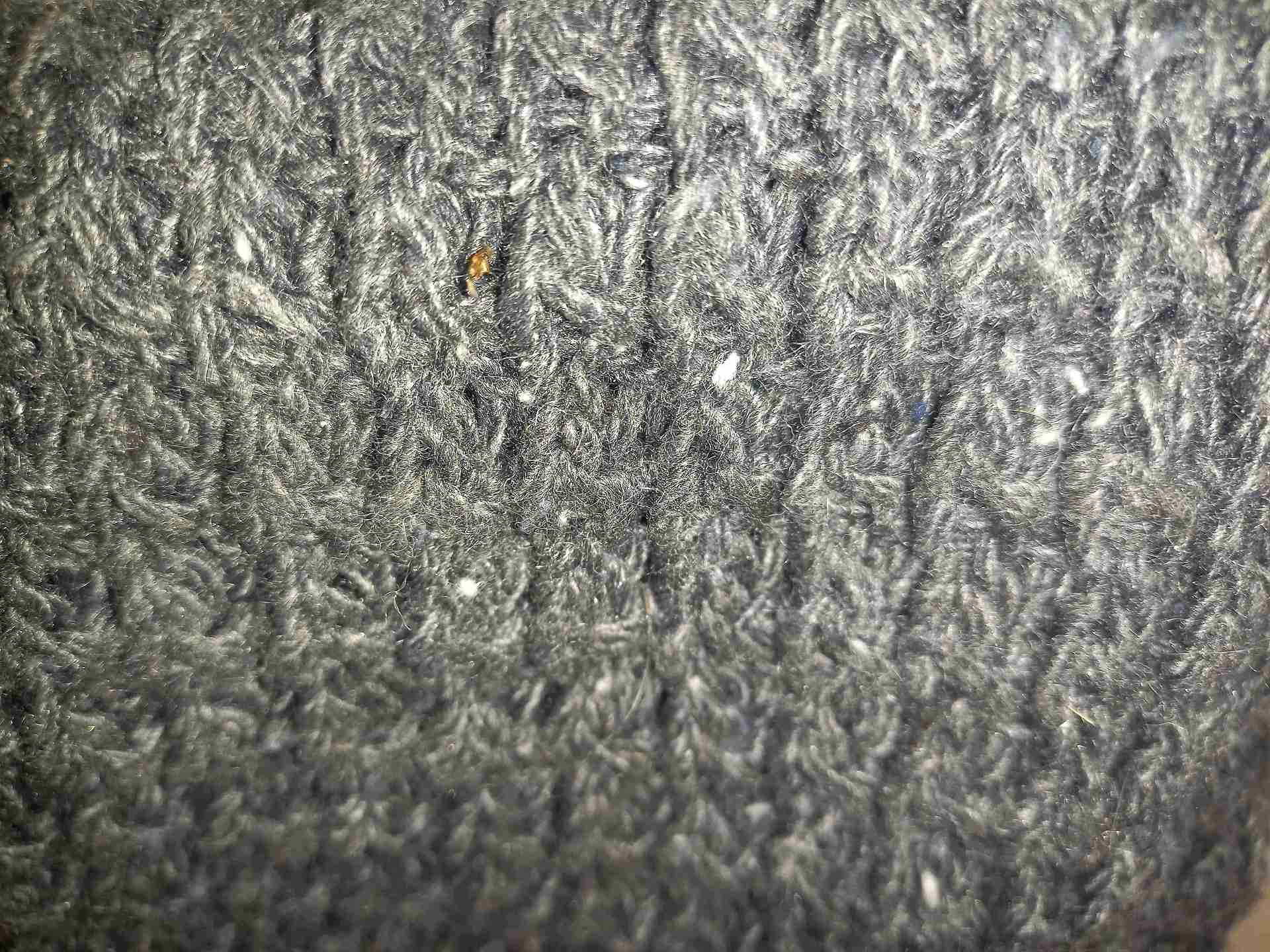 Cuello bufanda tejido gris - miniatura 2