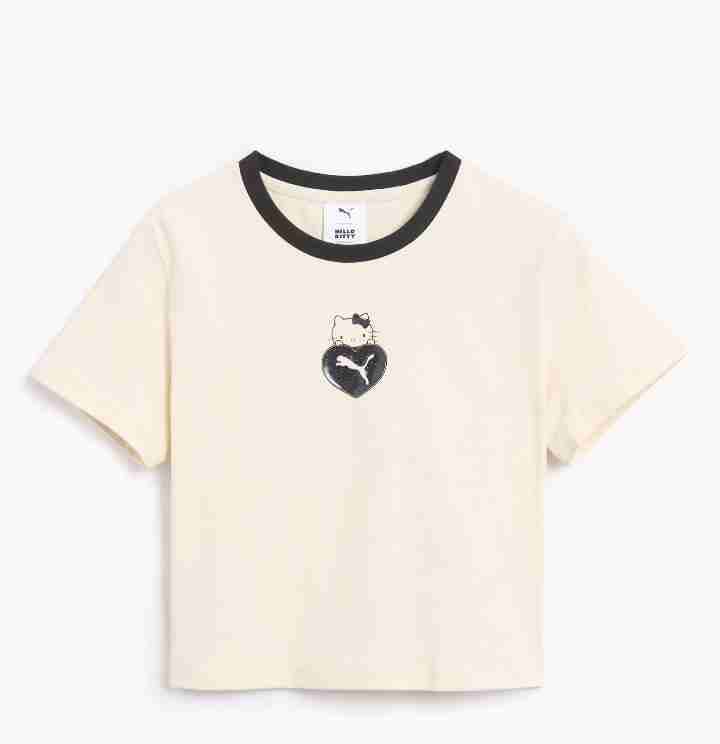 Polera blanca Puma Hello Kitty