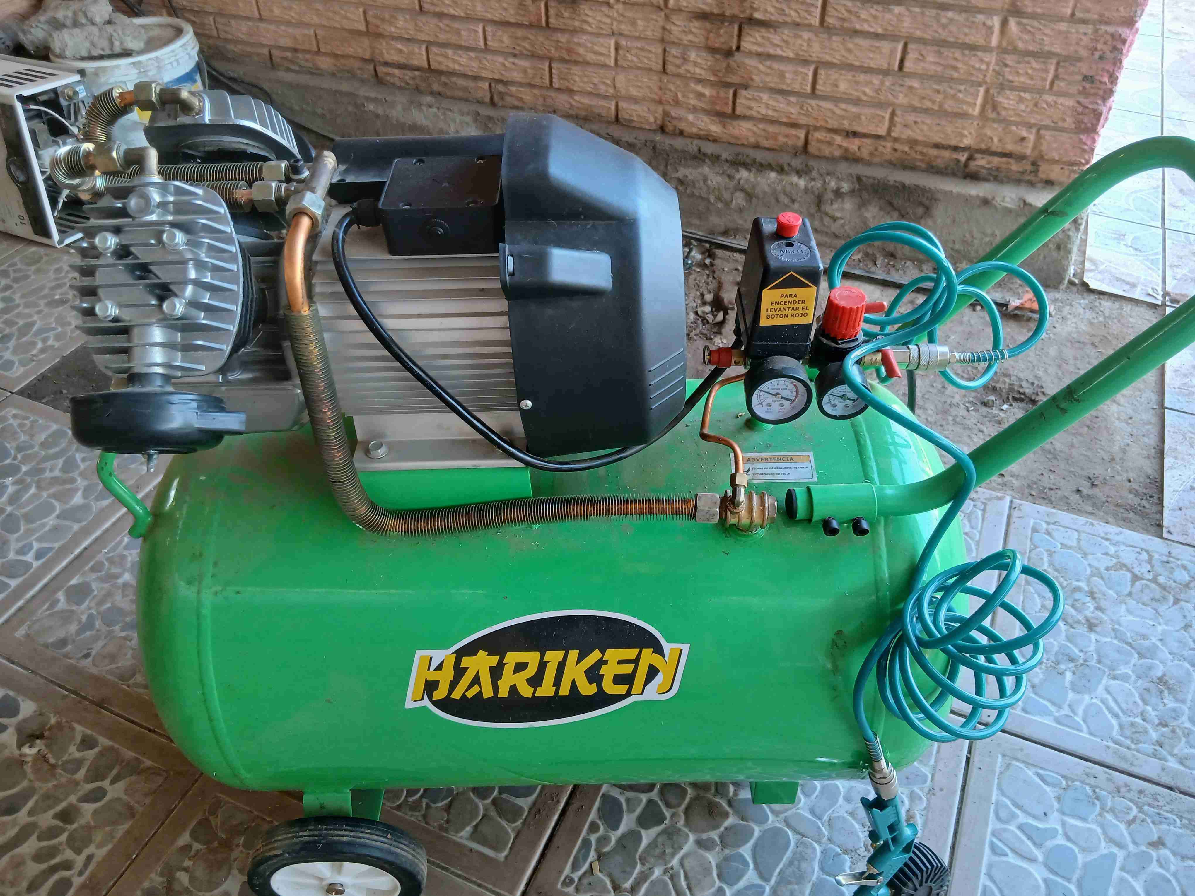 Máquina Blitz H industrial y Compresor 3hp - miniatura 4