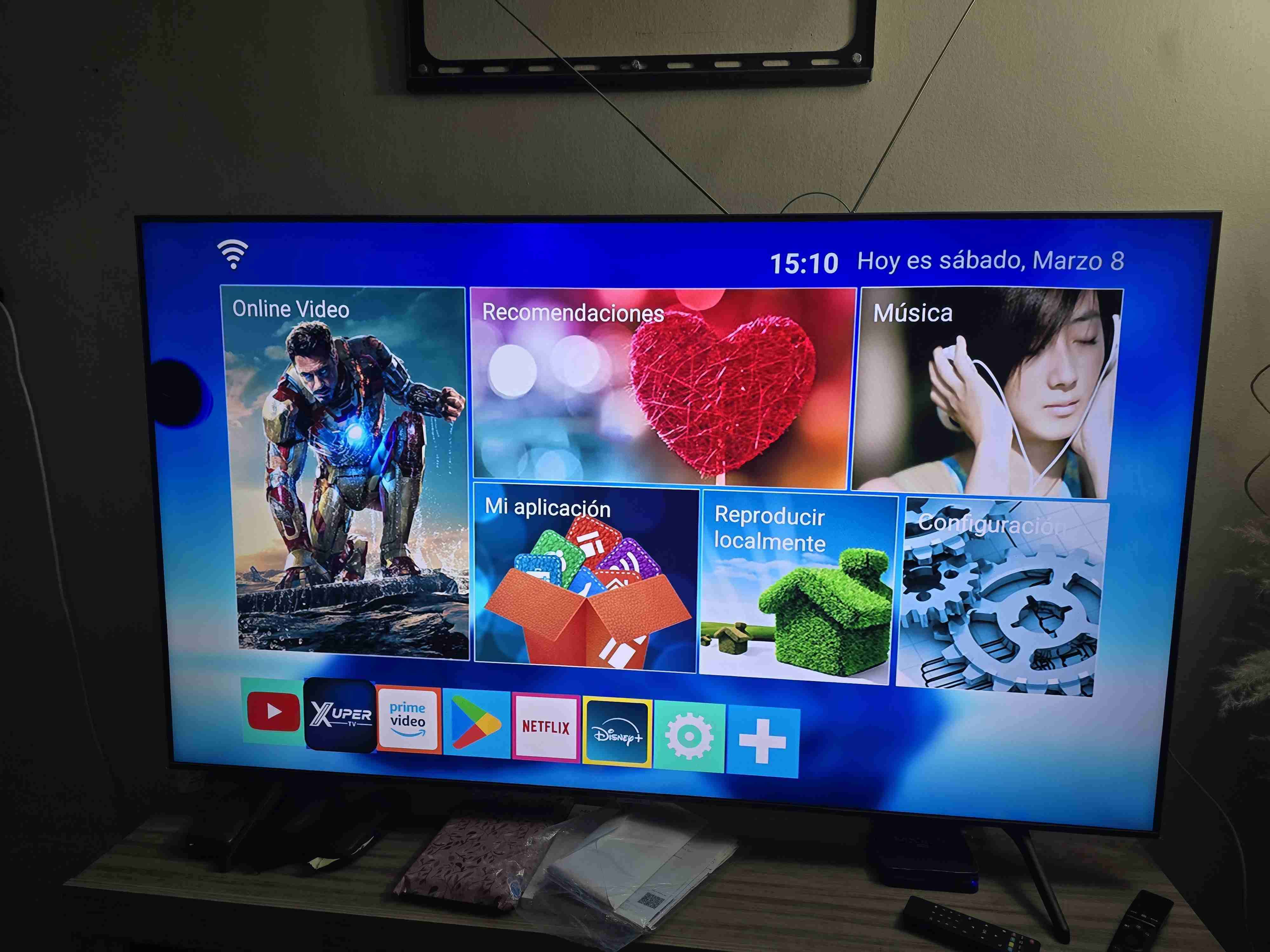 Smart TV pantalla grande 58"