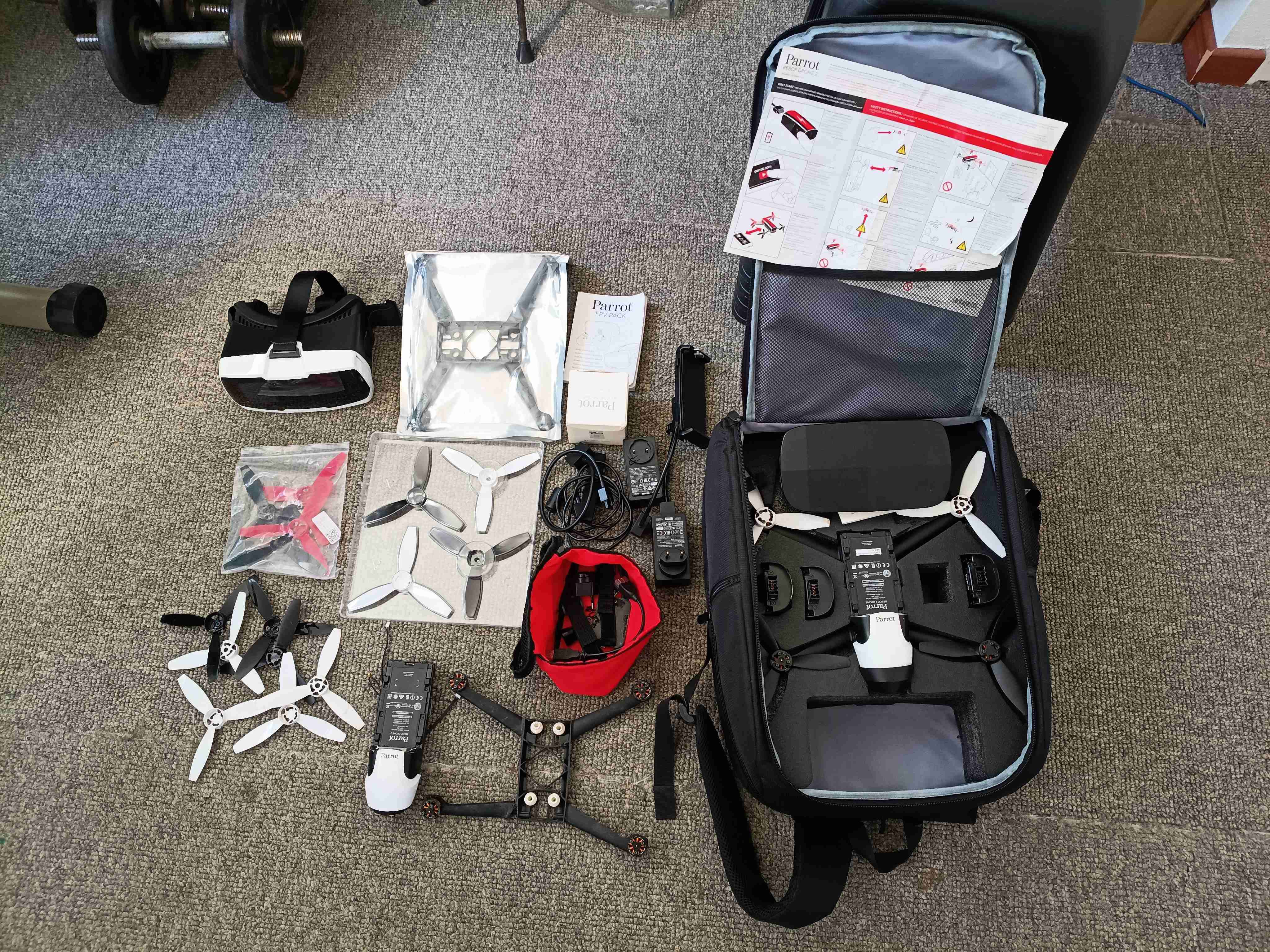 Drone Parrot con accesorios - miniatura 2