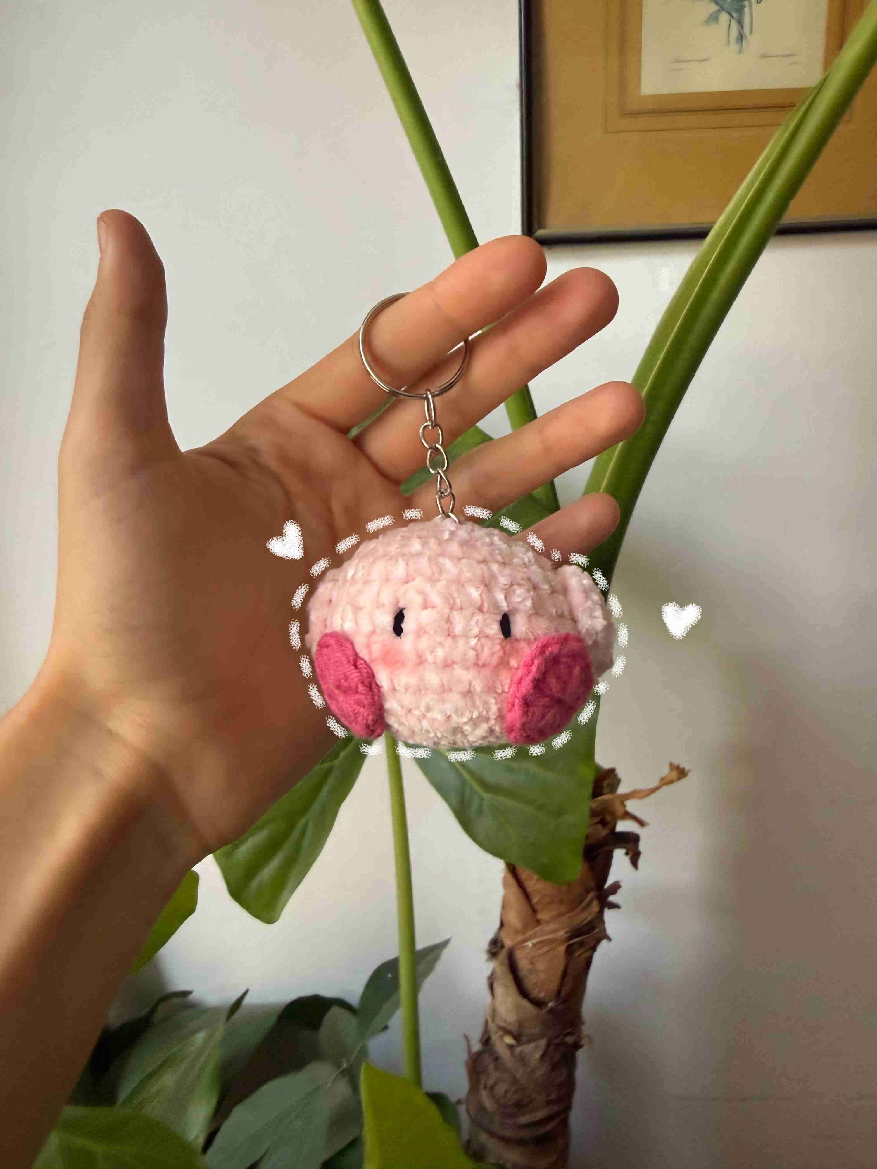 Llavero kyrbi tejido - 2