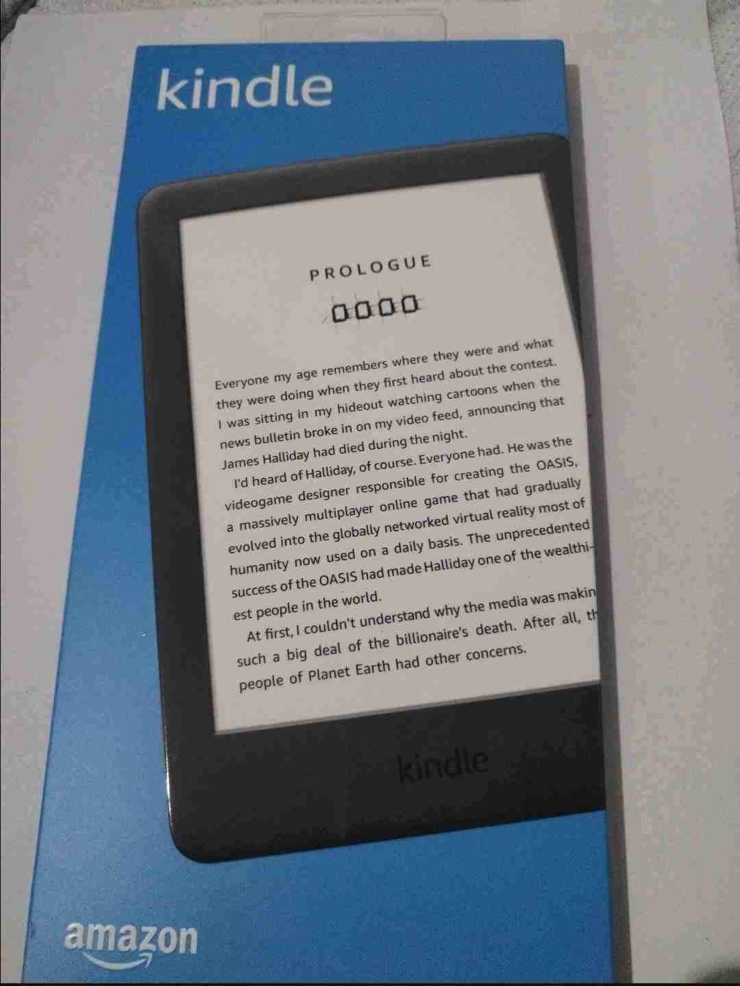 Kindle con pantalla táctil