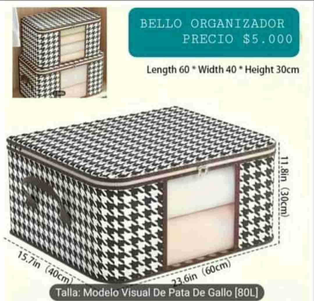 Organizador de Pata de Gallo