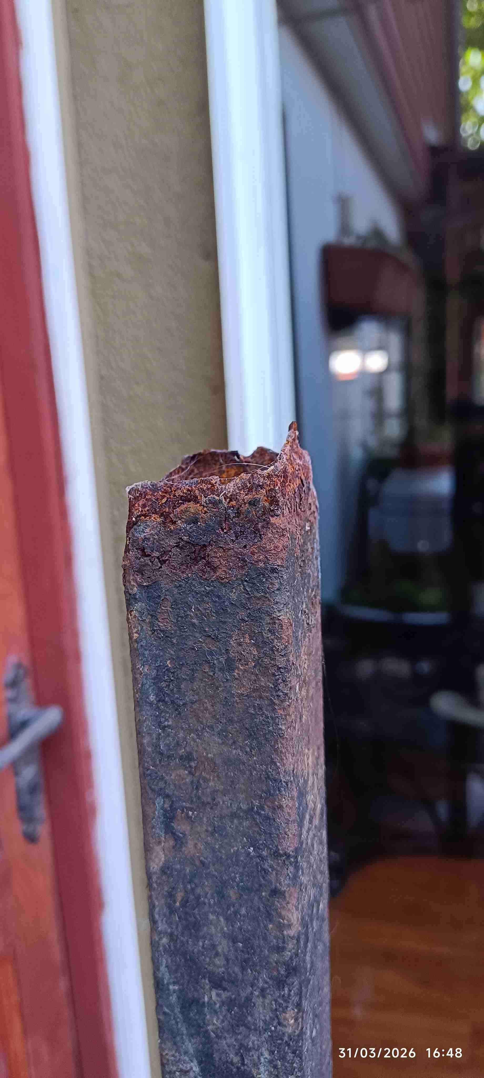 Soporte de hierro forjado (para basura exterior ) - miniatura 5