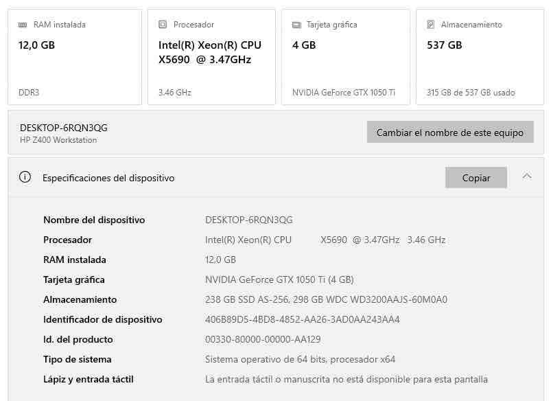 PC HP Z400 UPGRADE GAMER - miniatura 6
