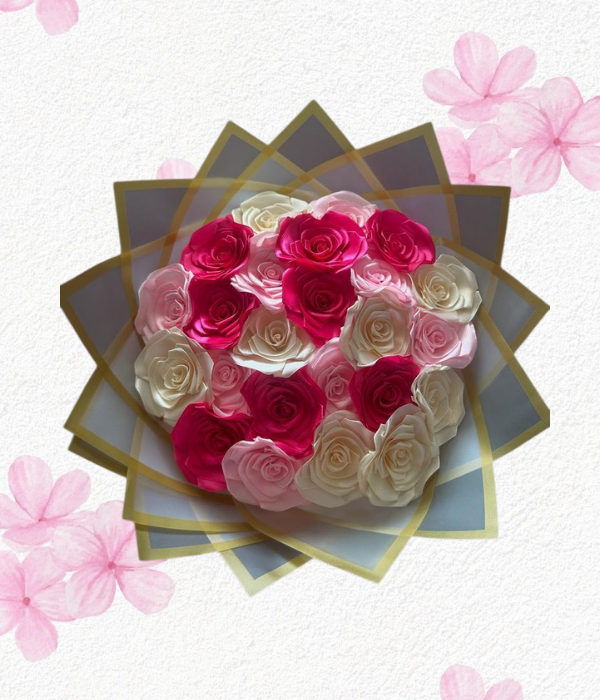 Ramo de rosas de jabon 100 rositas