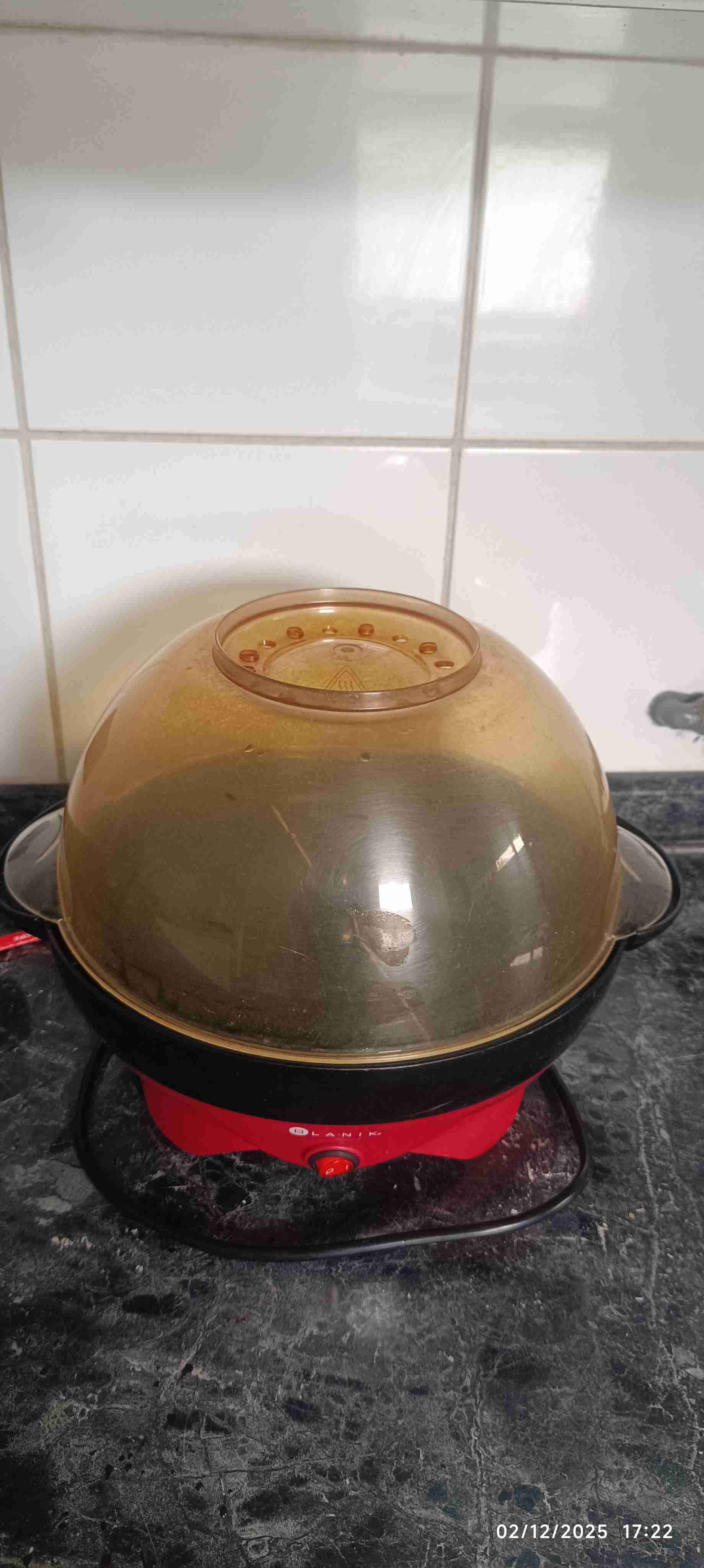 Máquina para hacer palomitas de maíz