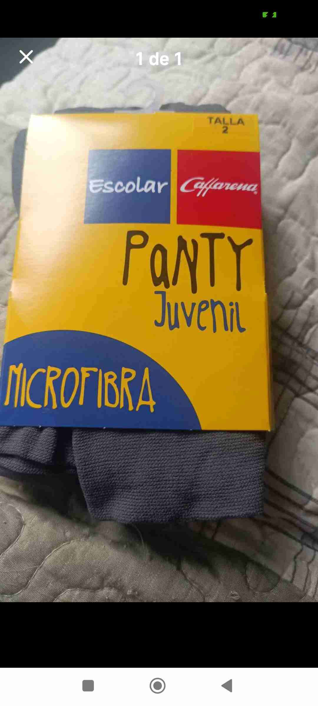 Panty juvenil escolar microfibra