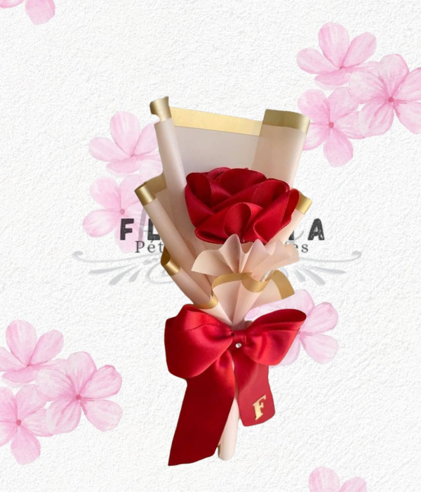 Ramito de flor de jabón artificiales