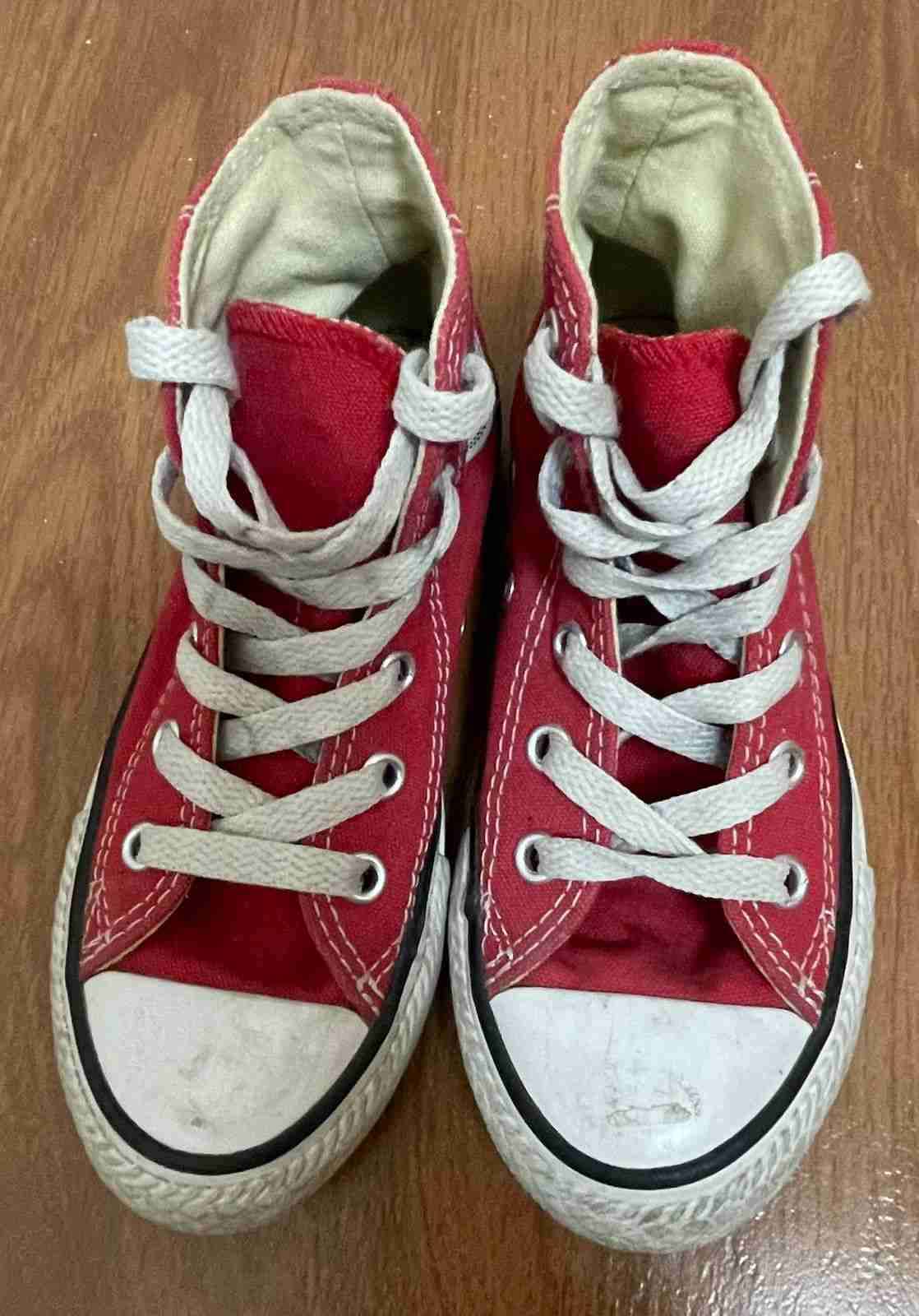 Zapatillas Converse rojas N*27 - miniatura 2