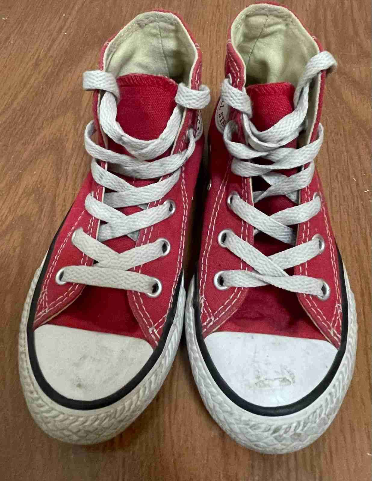 Zapatillas Converse rojas N*27 - miniatura 5