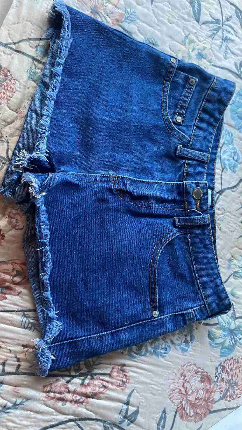 Shorts de mezclilla azul