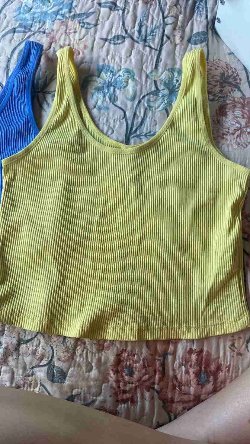 Top azul sin mangas - miniatura 4