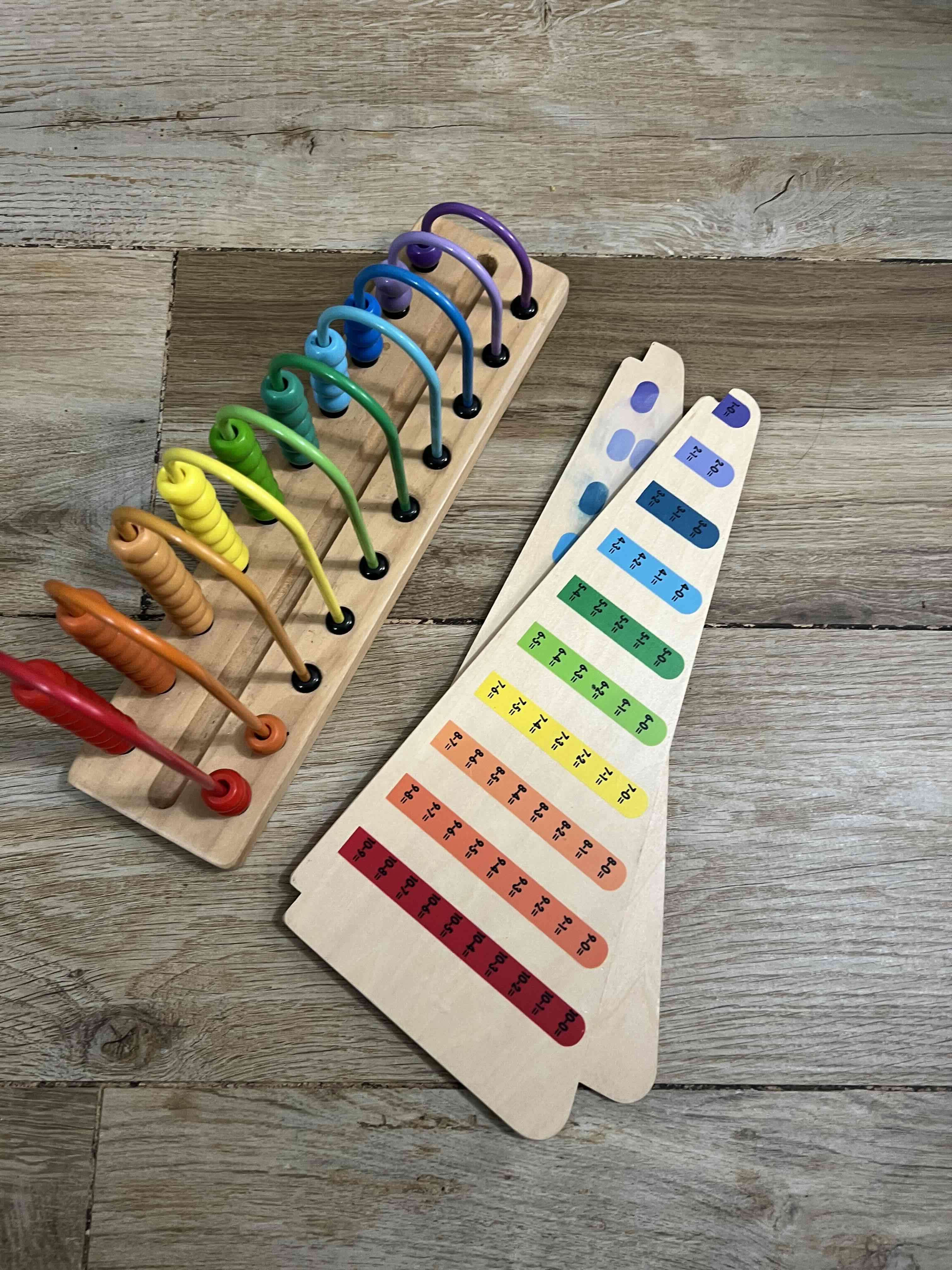 Ábaco de madera de Melissa & Doug - miniatura 6