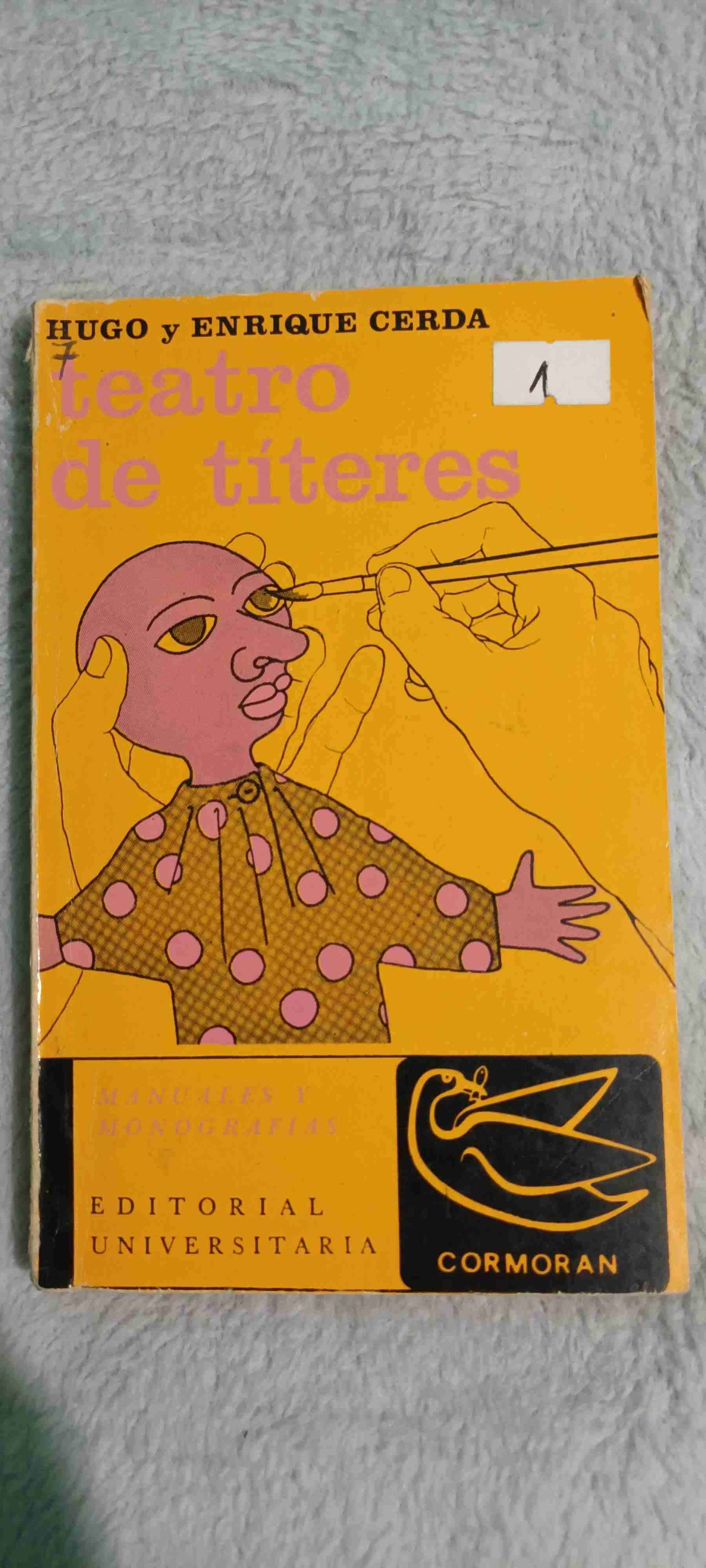Libro Teatro de Títeres