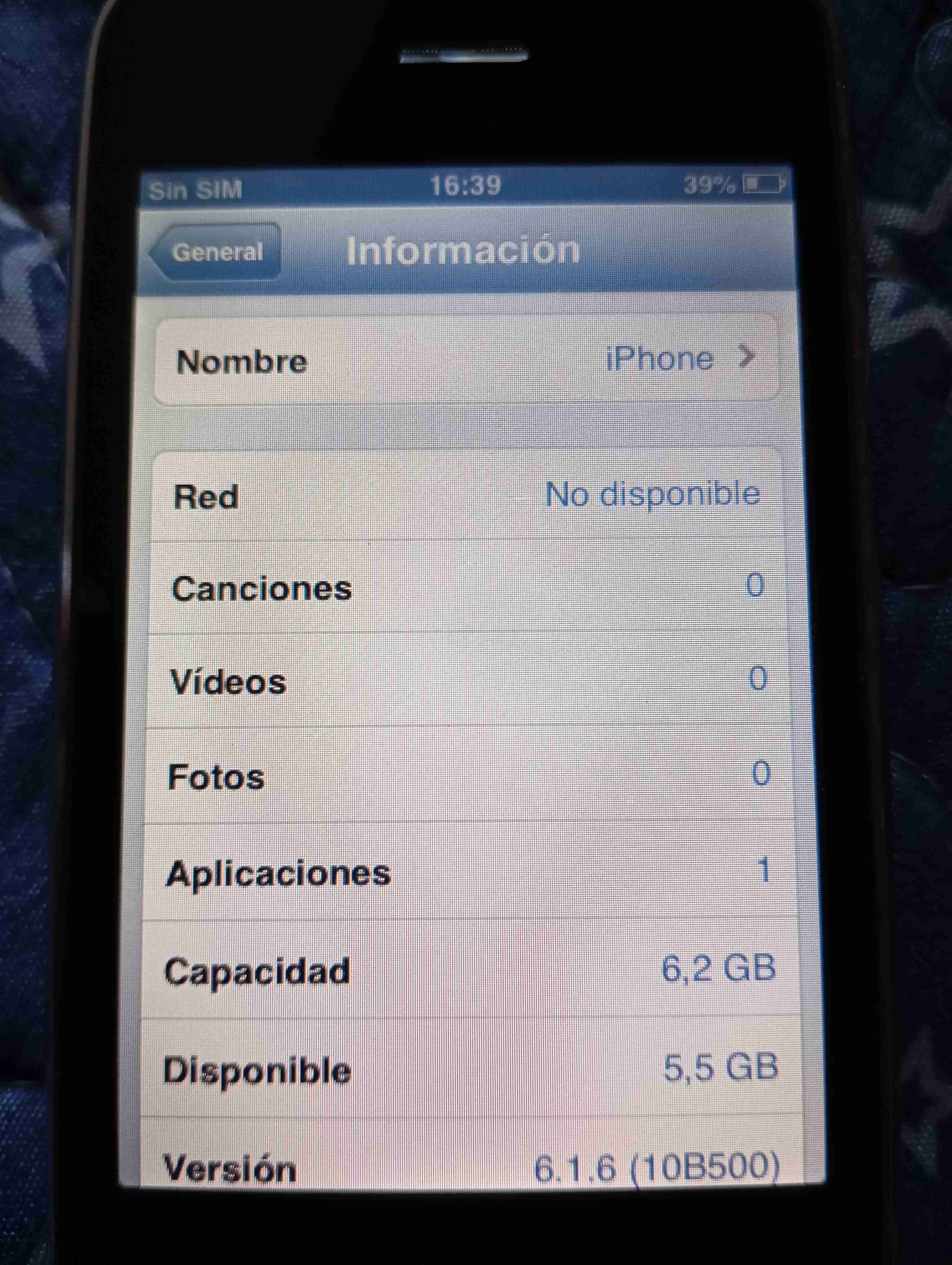 iPhone 3gs en buen estado - miniatura 4