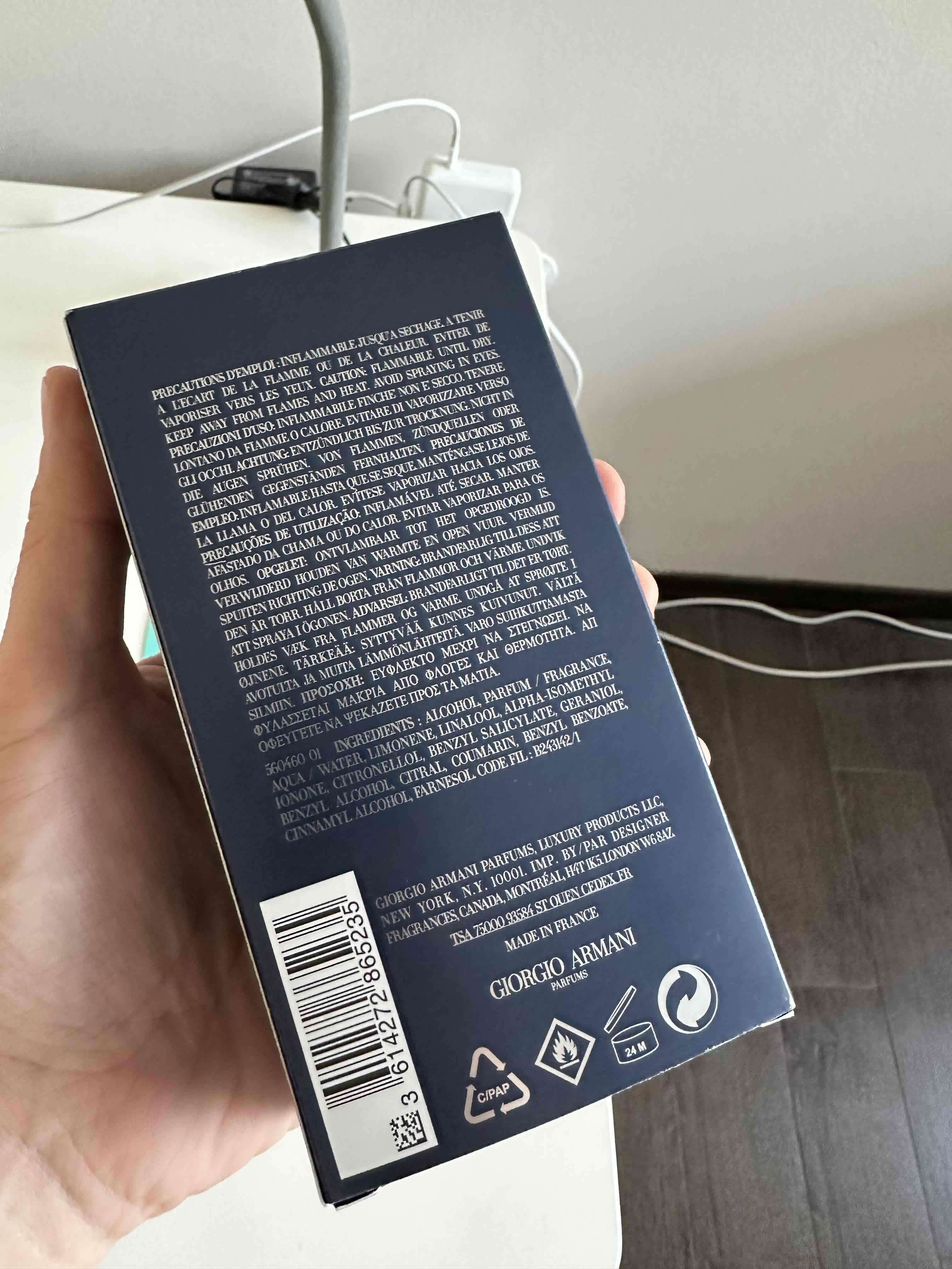 Perfume Acqua di Giò Profondo EDP 125ml - miniatura 4